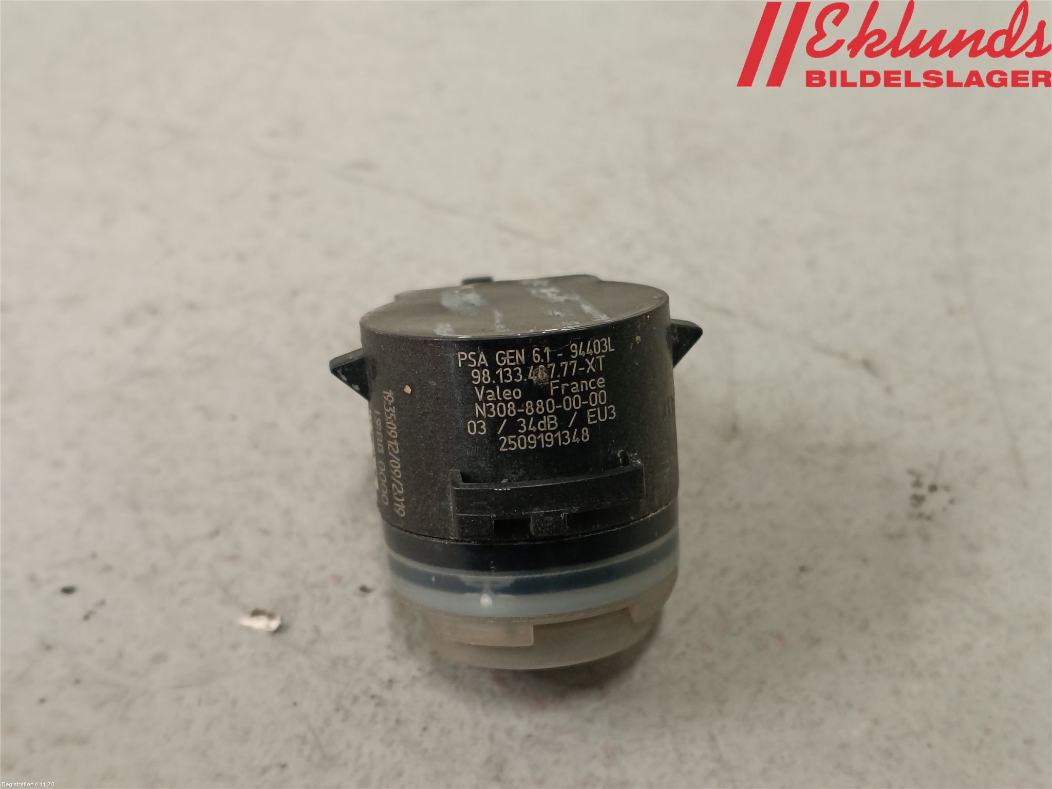 Peugeot PARTNER/E-PARTNER 19- Parkeringshjälp Frontsensor