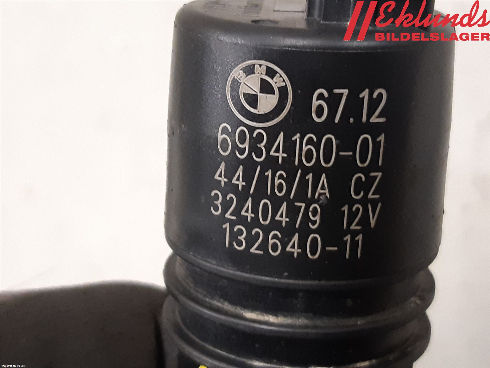 BMW 5 F10/F11/F18 09-17 Spolarpump Vindruta
