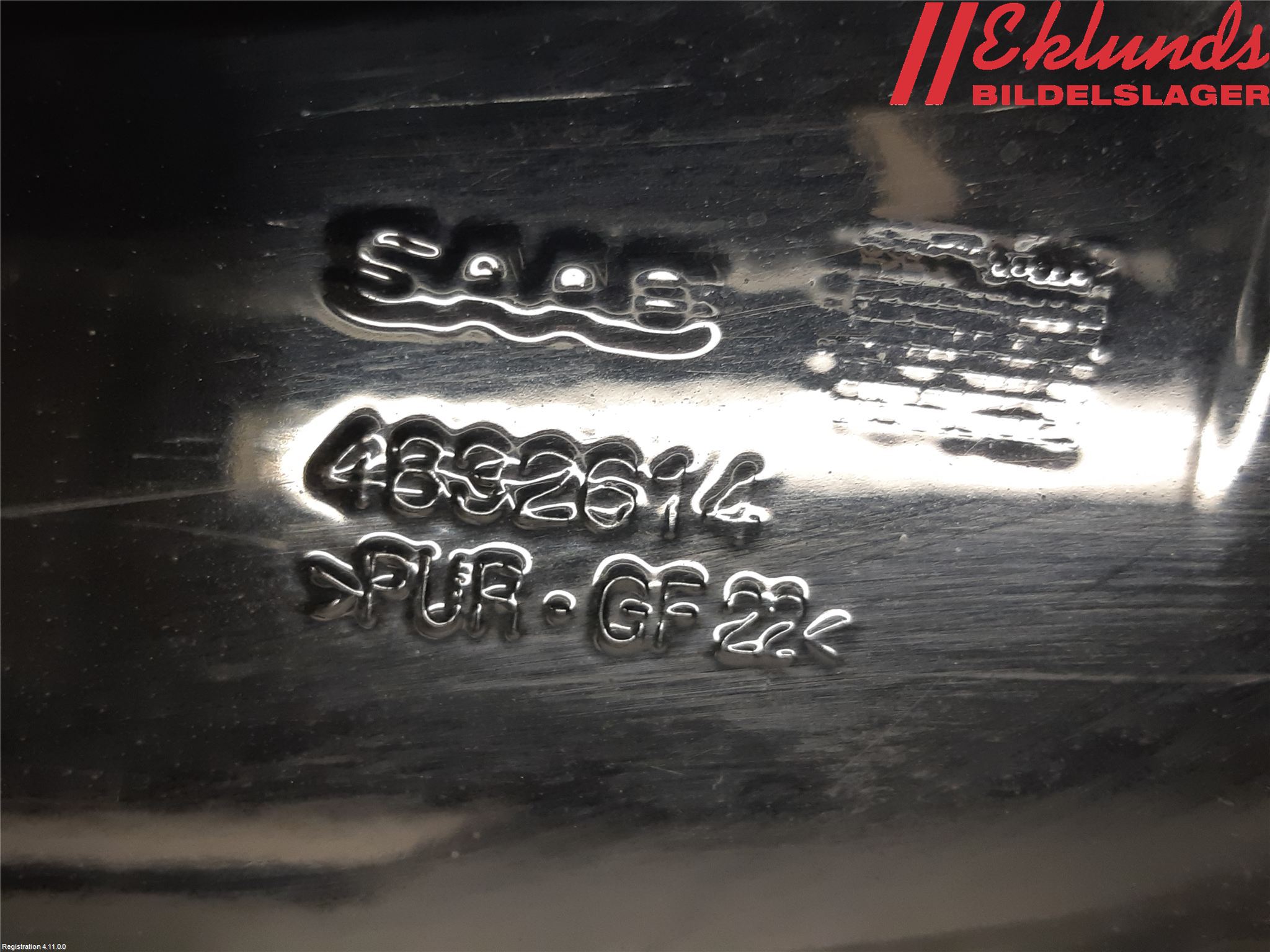 Saab 9-5     06-10 Spoiler Baklucka