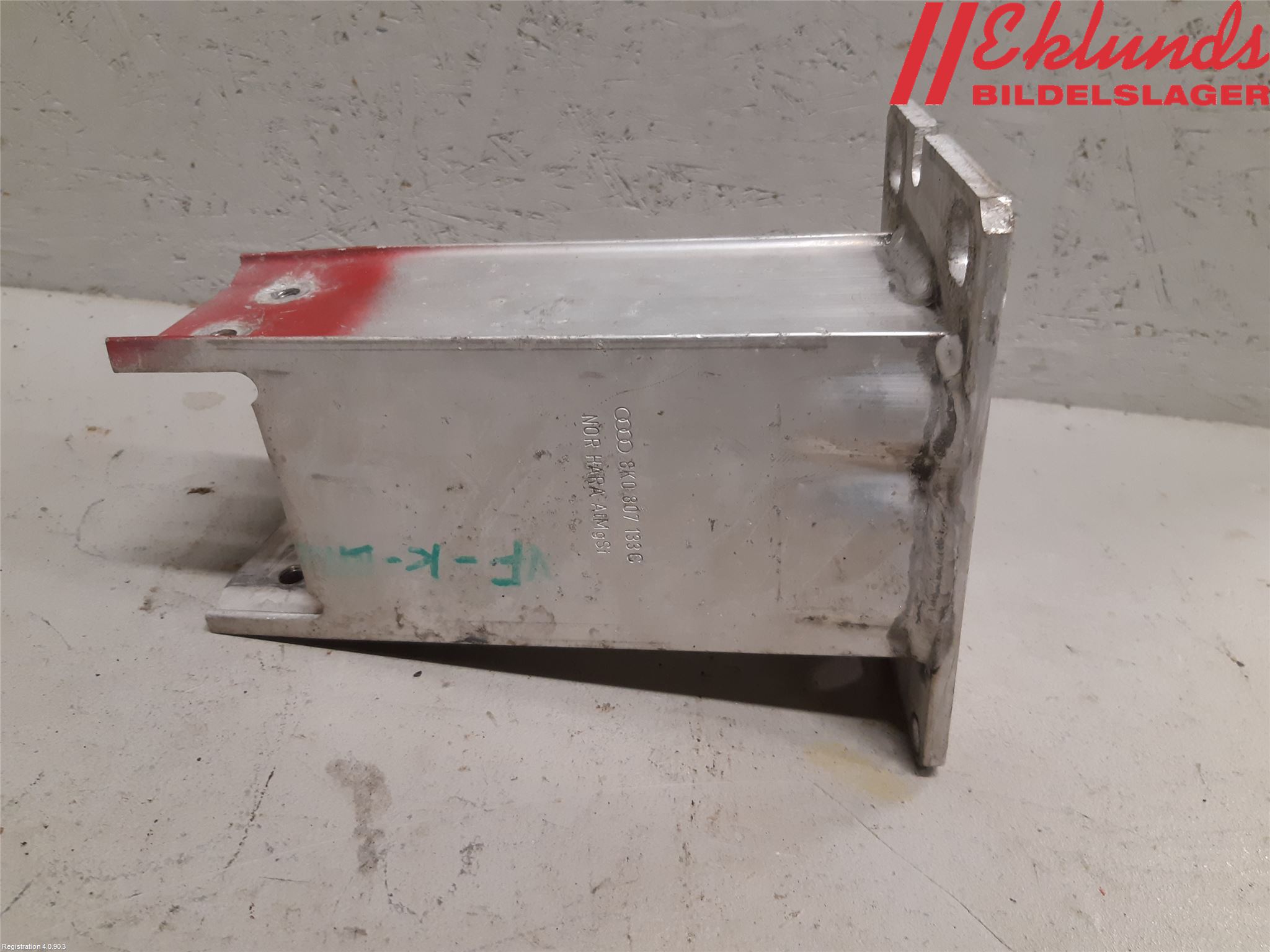 Audi A5 07-16 Stötfångarbärjärn Fram