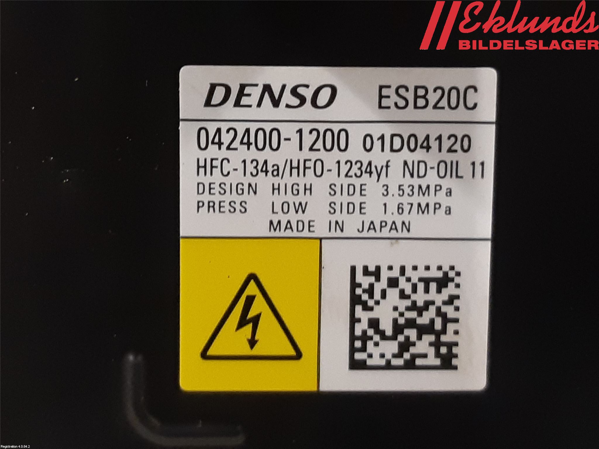 Toyota COROLLA 19- Ac Kompressor