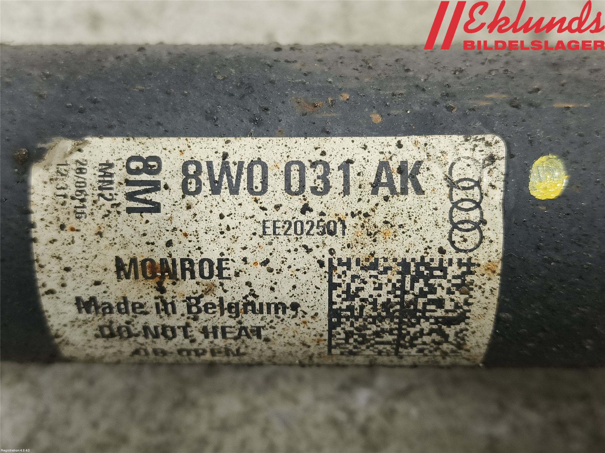 Audi A4/S4 B9 16-19 Fjäderben Fram Höger