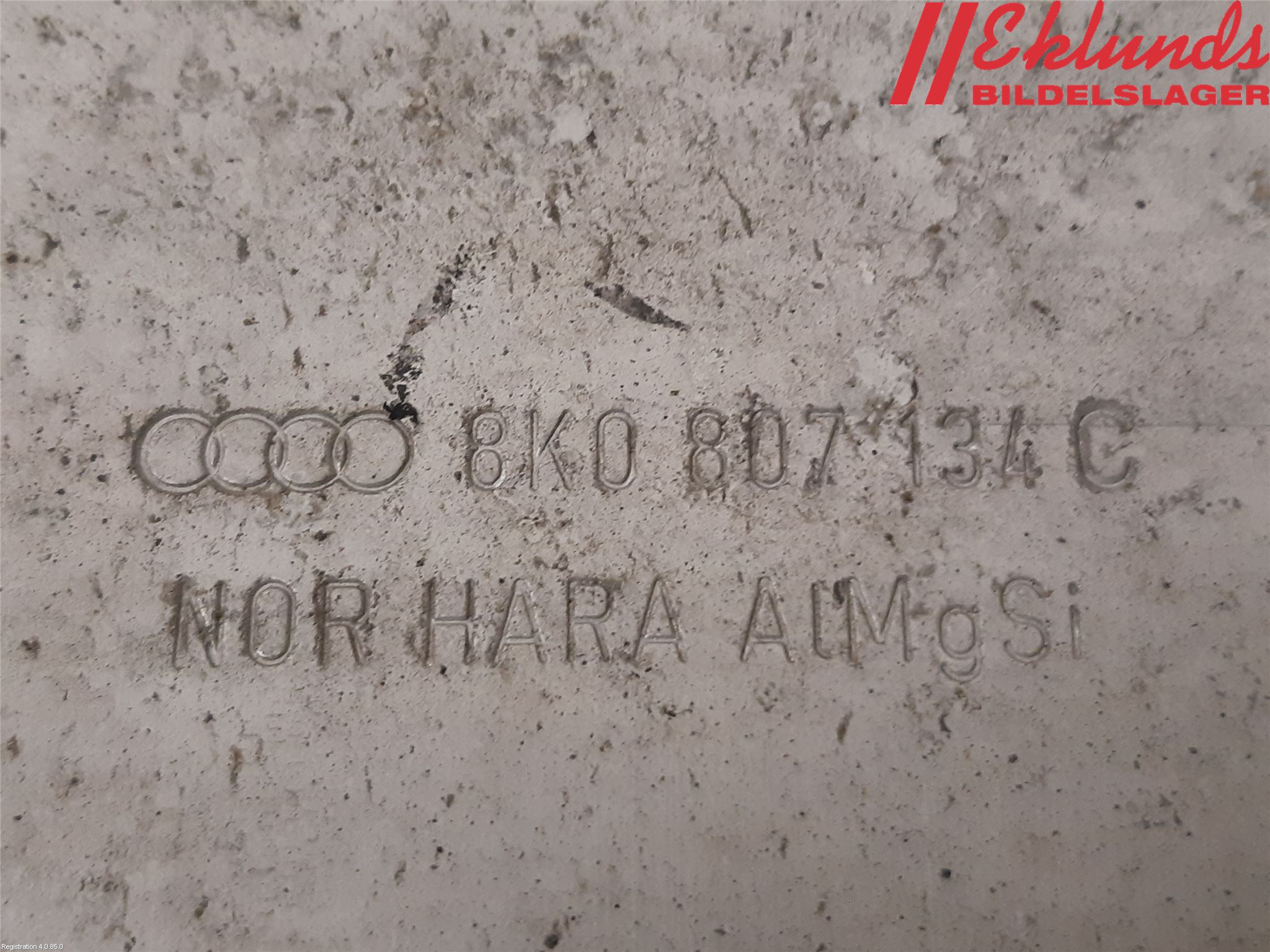 Audi A4/S4 08-11 Stötfångarbärjärn Fram