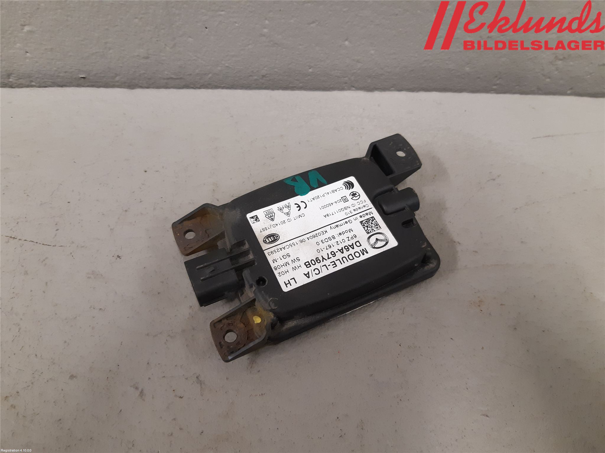 Mazda 2 (DJ) 15-22 Sensor Aktivt Kollisionsskydd