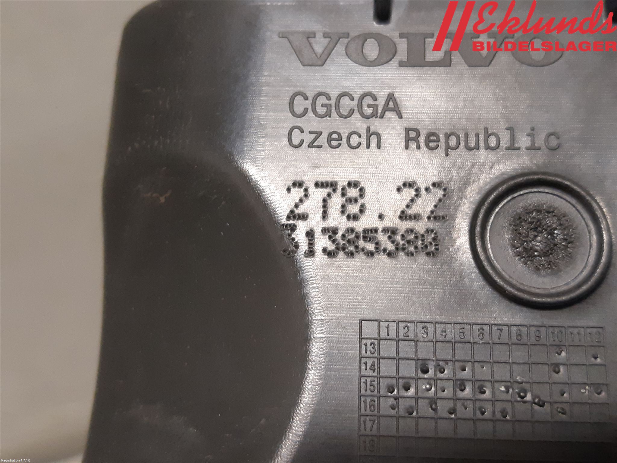 Volvo XC90/RECHARGE 16- Tanklucka