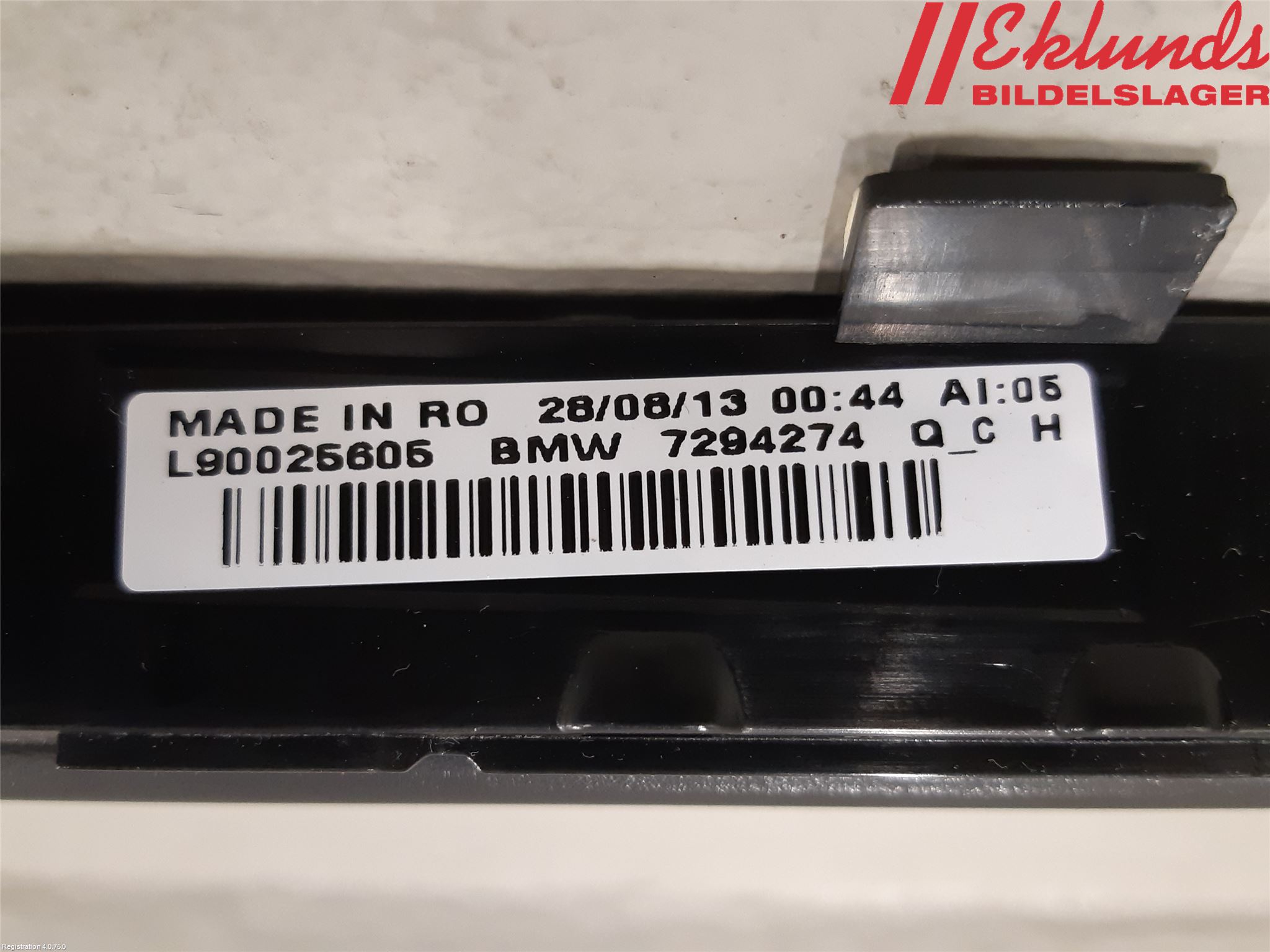 BMW 3 GT F34 13-19 Bromsljus Bakruta