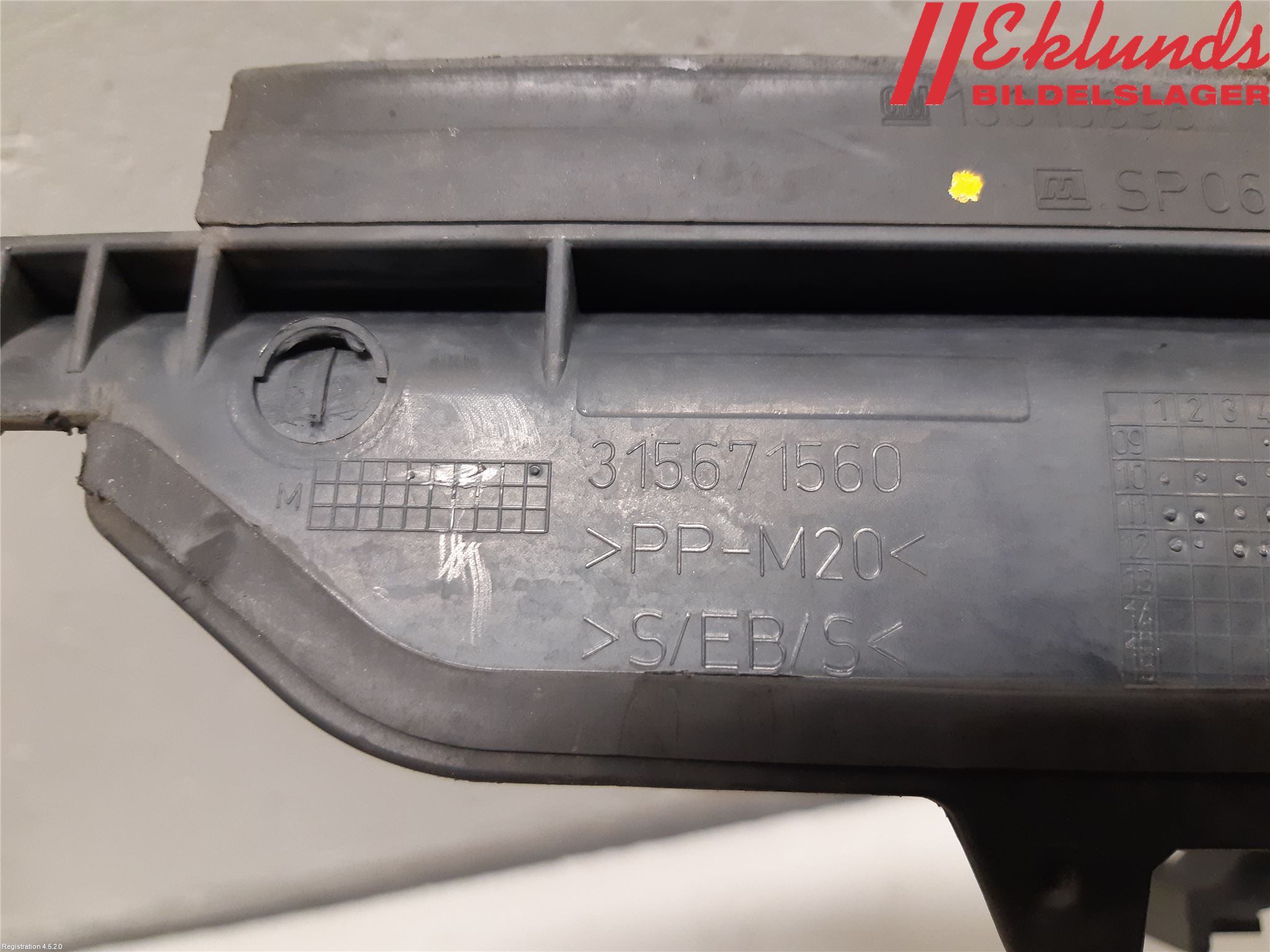Opel ASTRA J 10-15 Deflektor Plåt-Plast Kylning