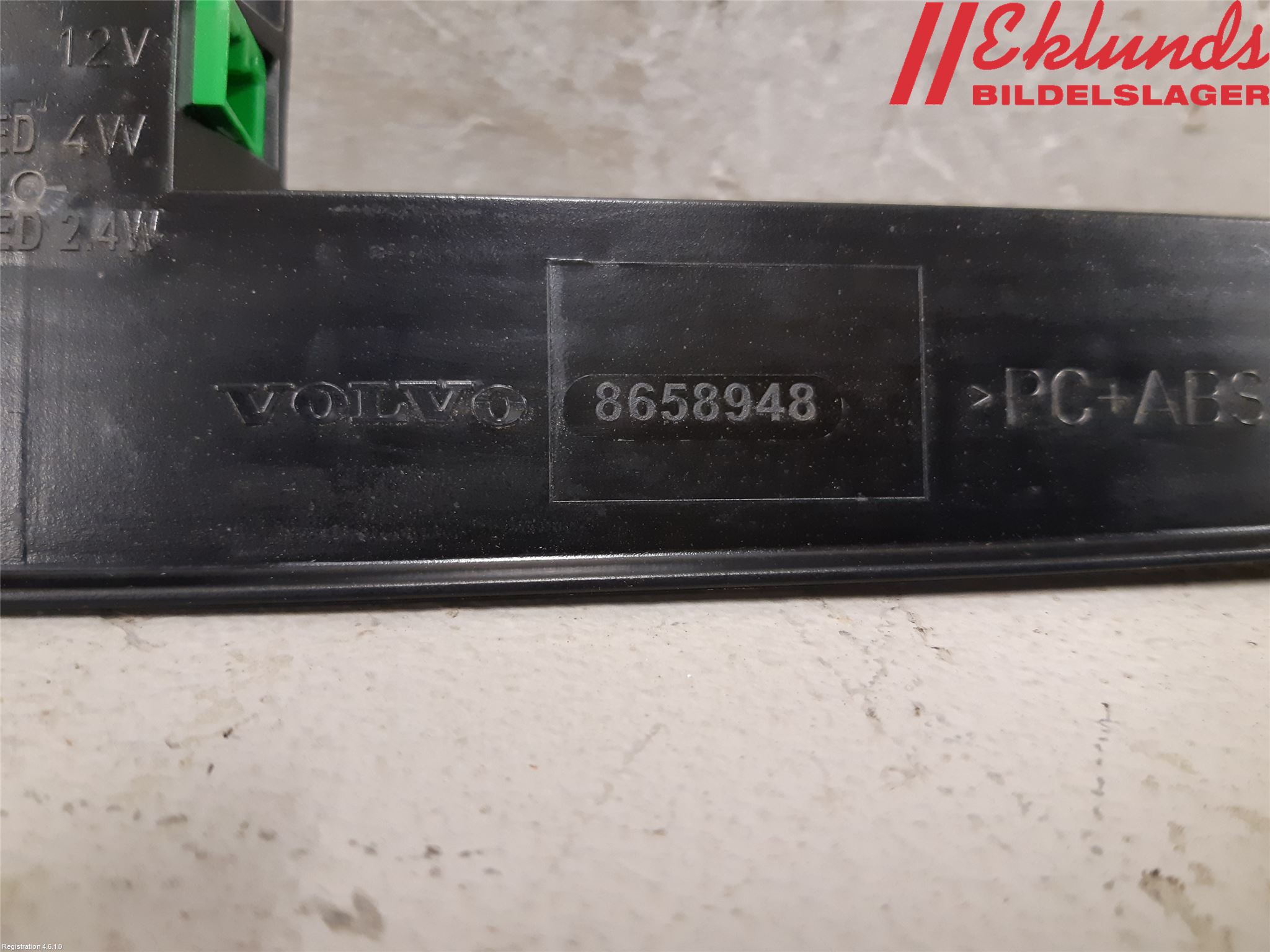 Volvo V70 00-04 Bromsljus Bakruta