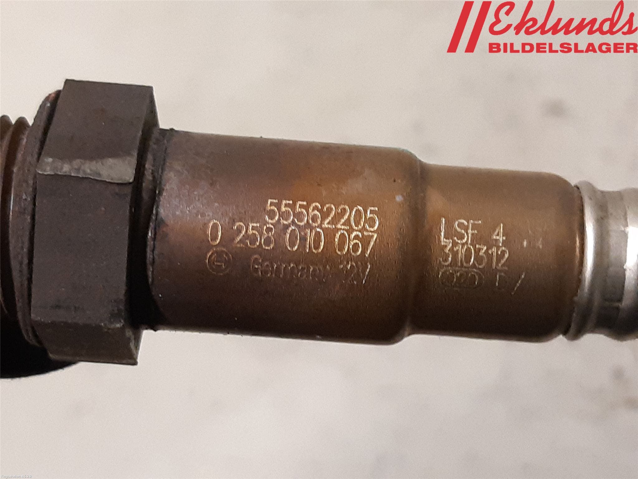 Opel ASTRA J 10-15 Injlambdasond