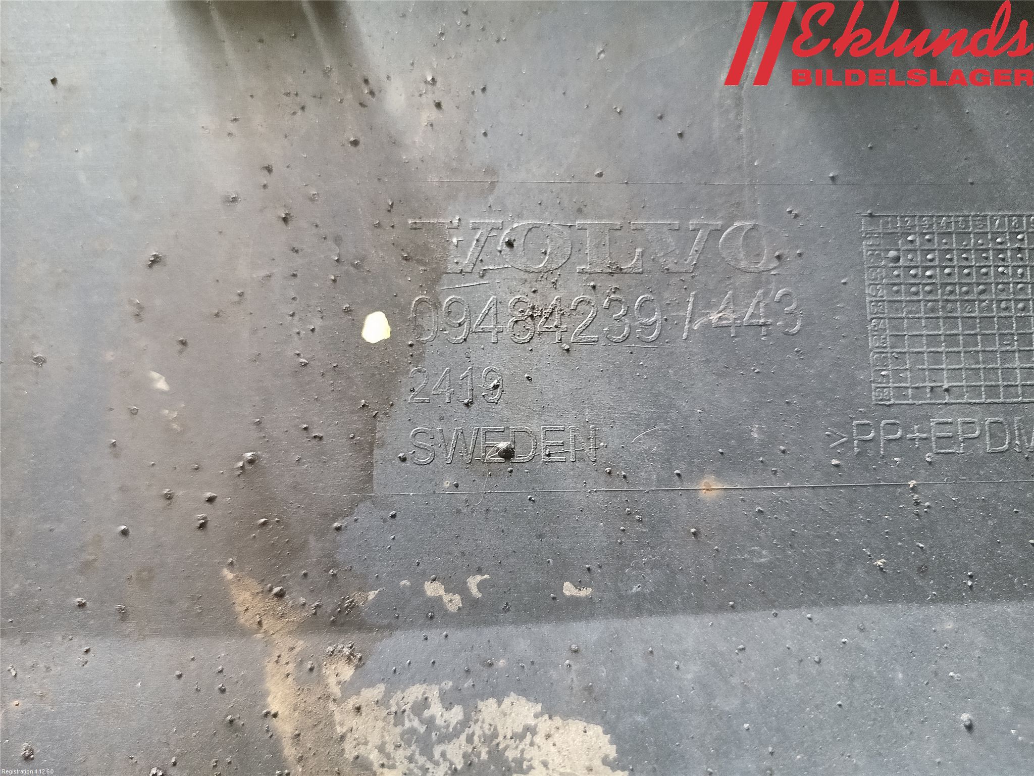 Volvo V70 05-08 Stötfångarbeklädnad Fram