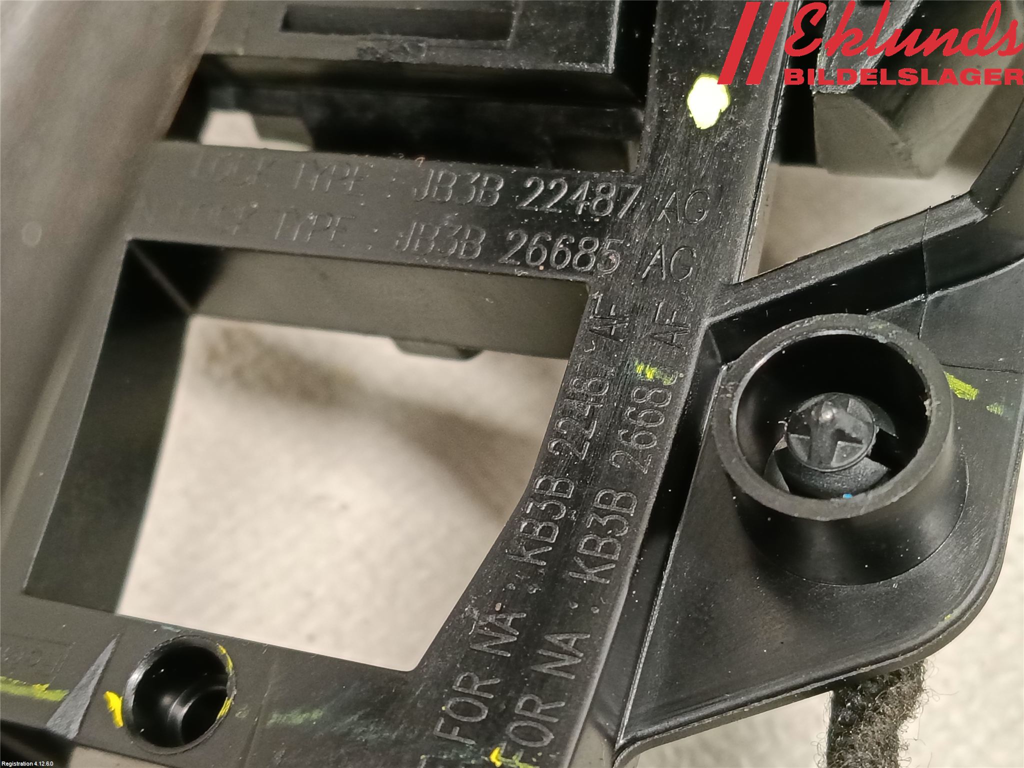 Ford RANGER EU 12-23 Dörrhandtag Yttre Vä