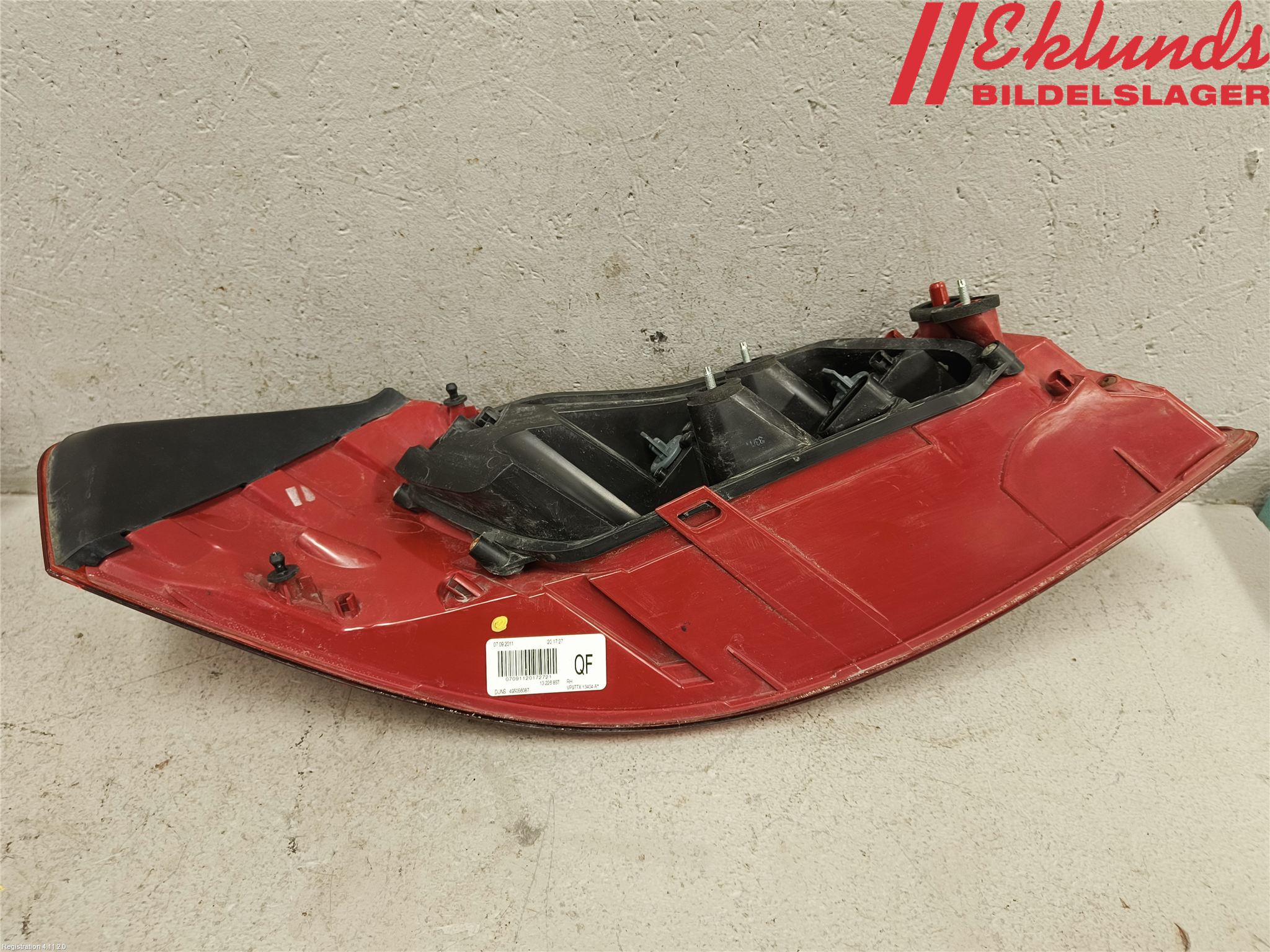 Opel INSIGNIA 09-16 Bakljus Höger