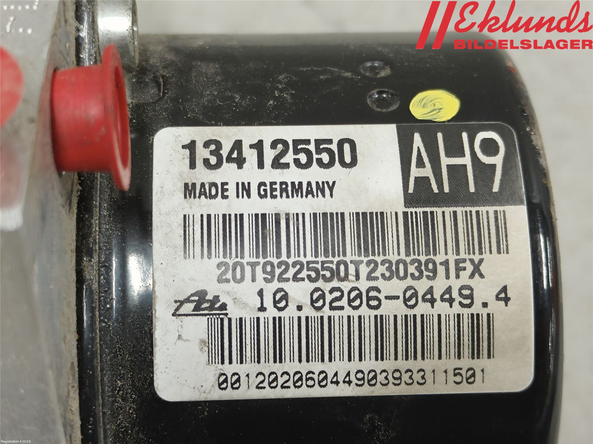 GM CHEVROLET CRUZE Abs Hydraulaggregat