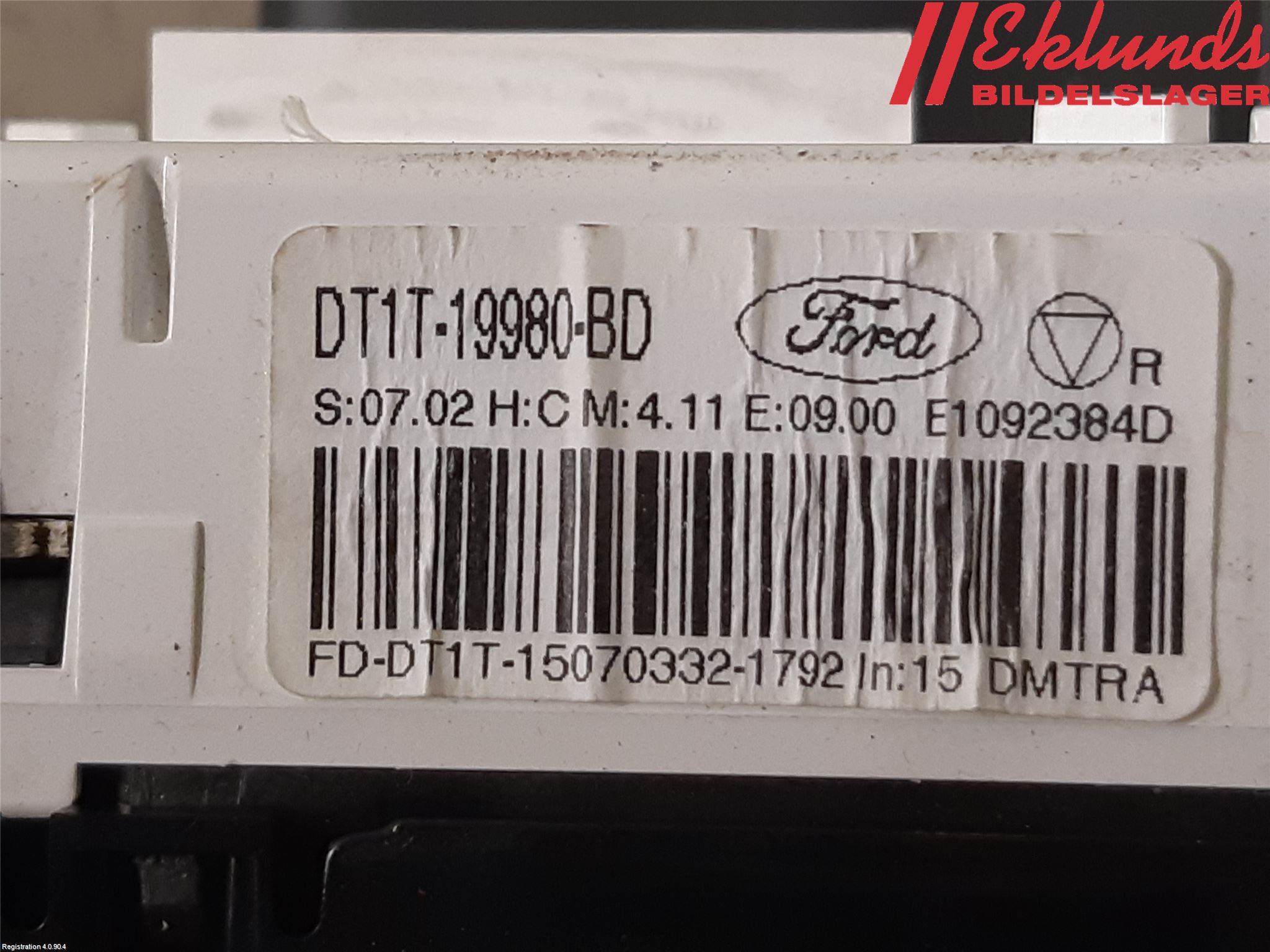 Ford TRANSIT/TOURNEO CONNECT 13-22 Ac Styrenhet Ac Manöveren