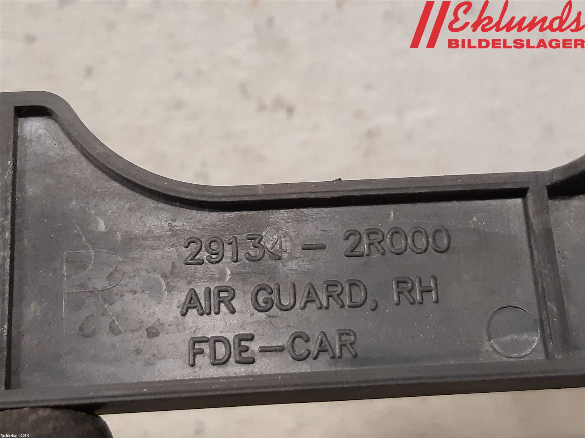 Hyundai i30 FD 07-12 Deflektor Plåt-Plast Kylning