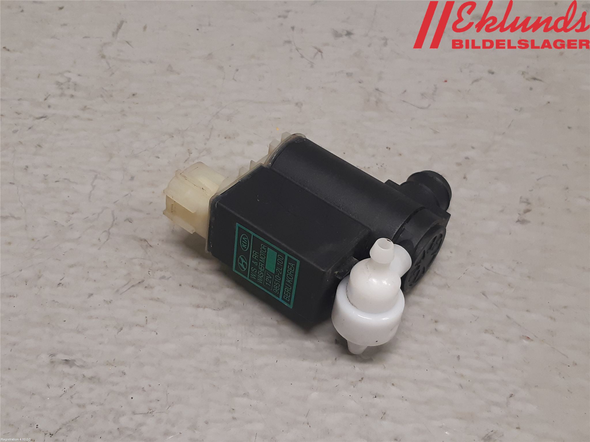 Kia VENGA 10-19 Spolarpump Vindruta