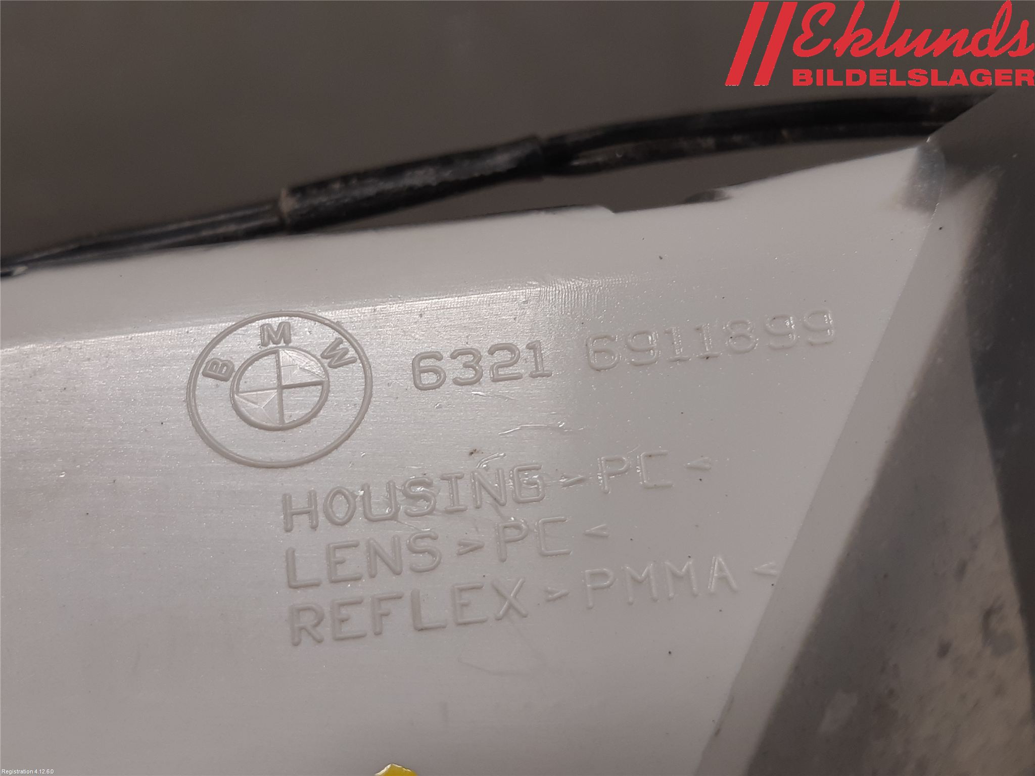 BMW 6 E63/64    02-10 Dimljus/Reflex Bak