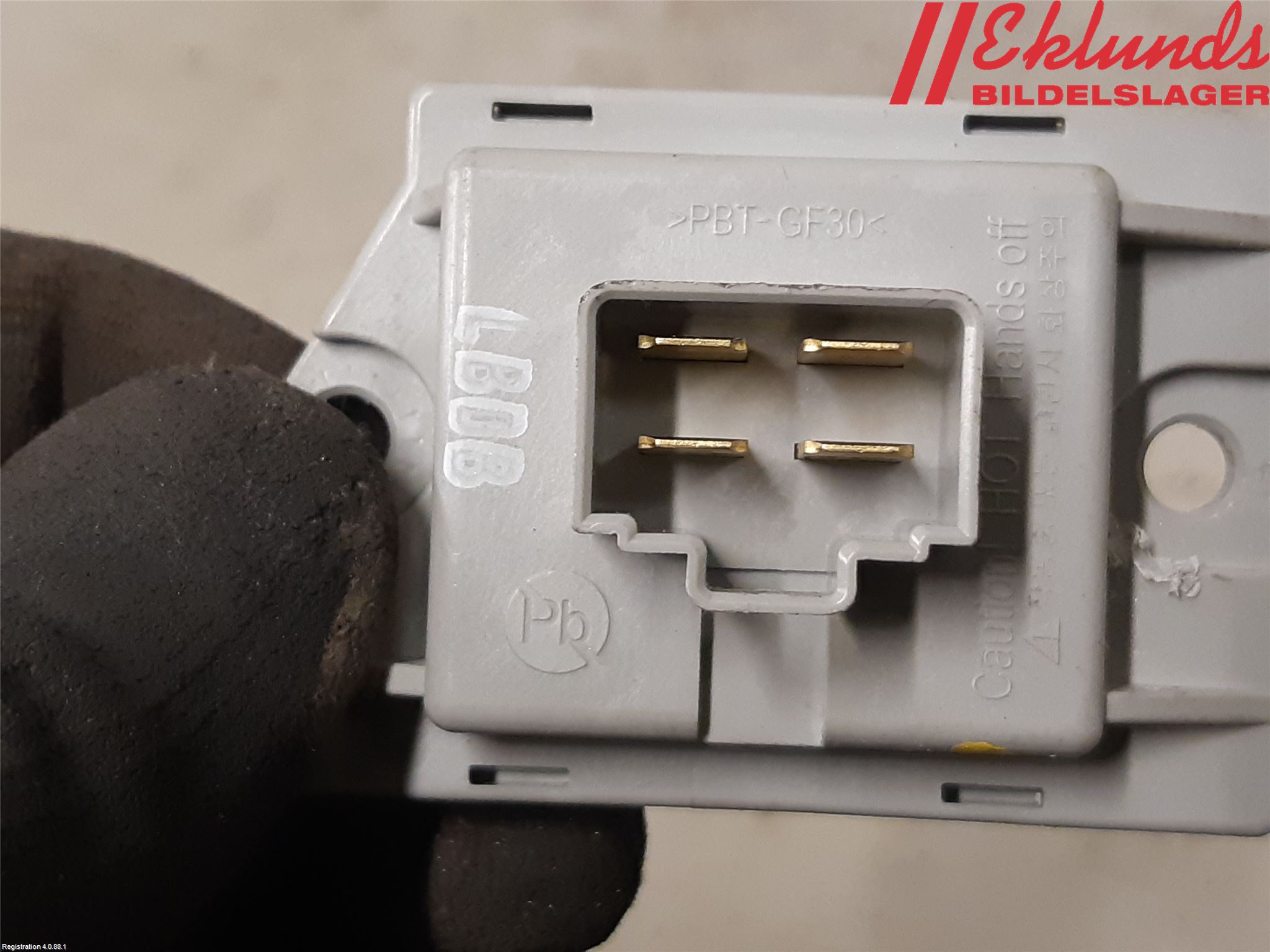 Tesla MODEL S 13- Värmefläktsmotstånd