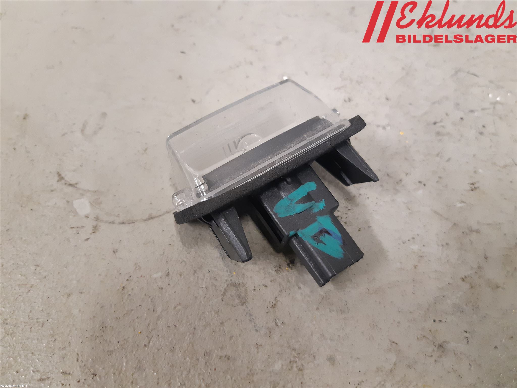 Toyota YARIS XP21 20- Skylt Belysning