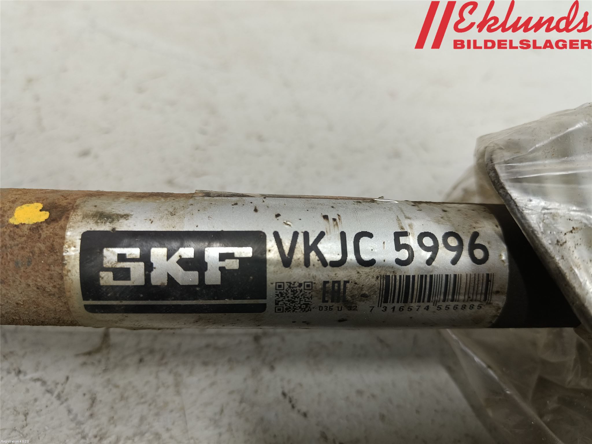 Renault MASTER III  04-10 Drivaxel Fram Vänster