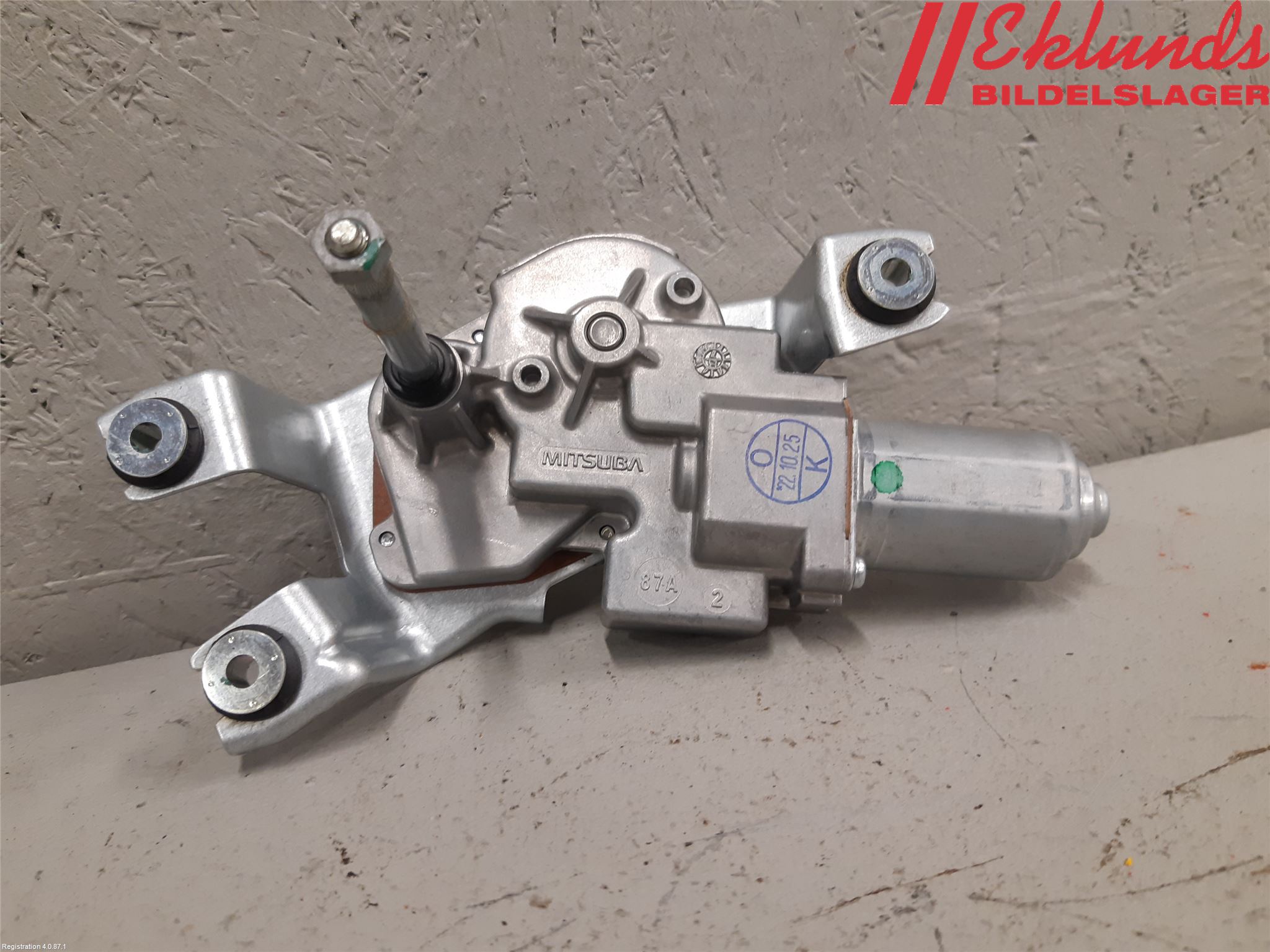 BMW iX I20 22- Torkarmotor Baklucka