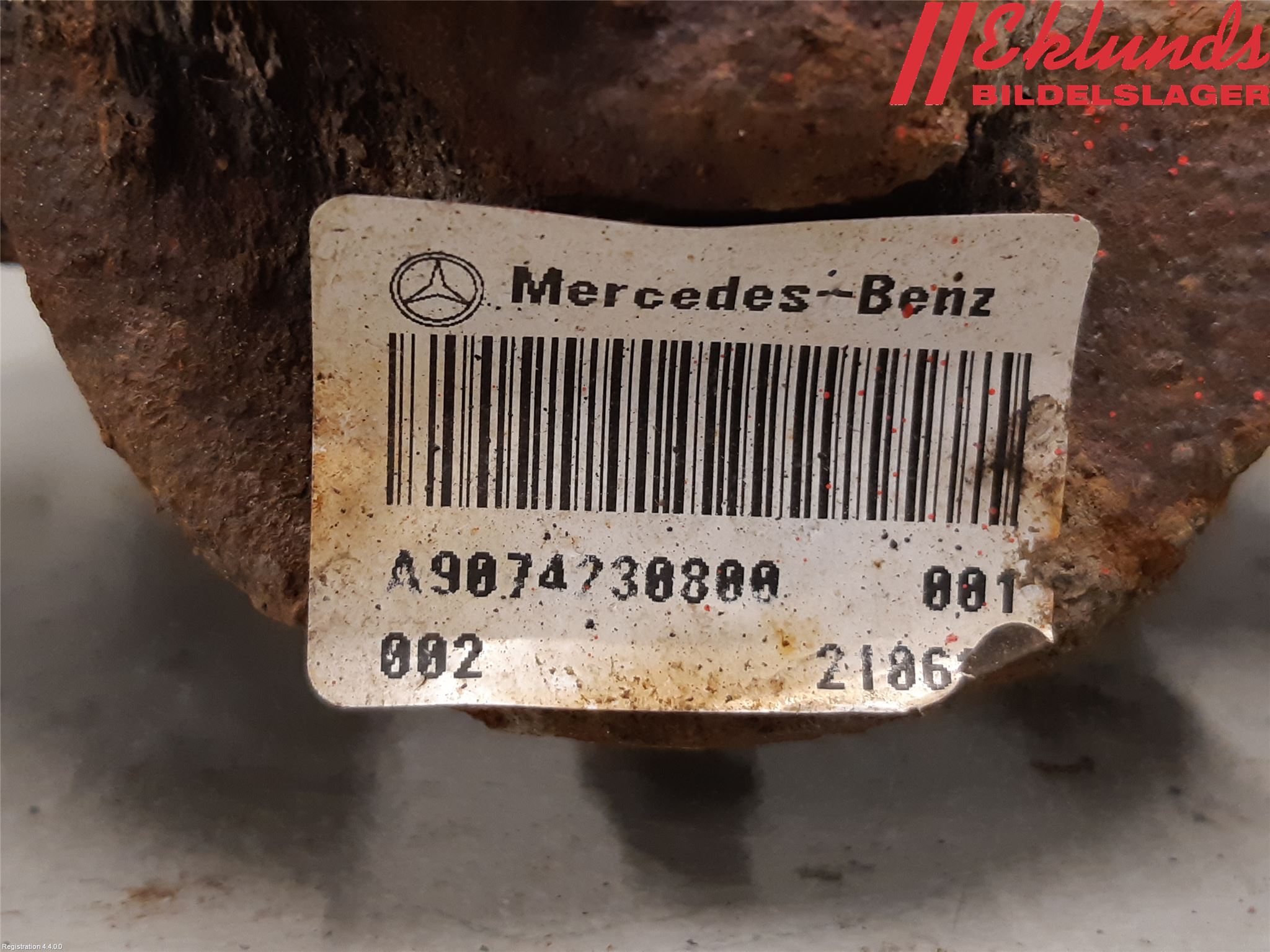 Mercedes-Benz MB SPRINTER (W907/W910) 19- Bromsok Bak Vänster