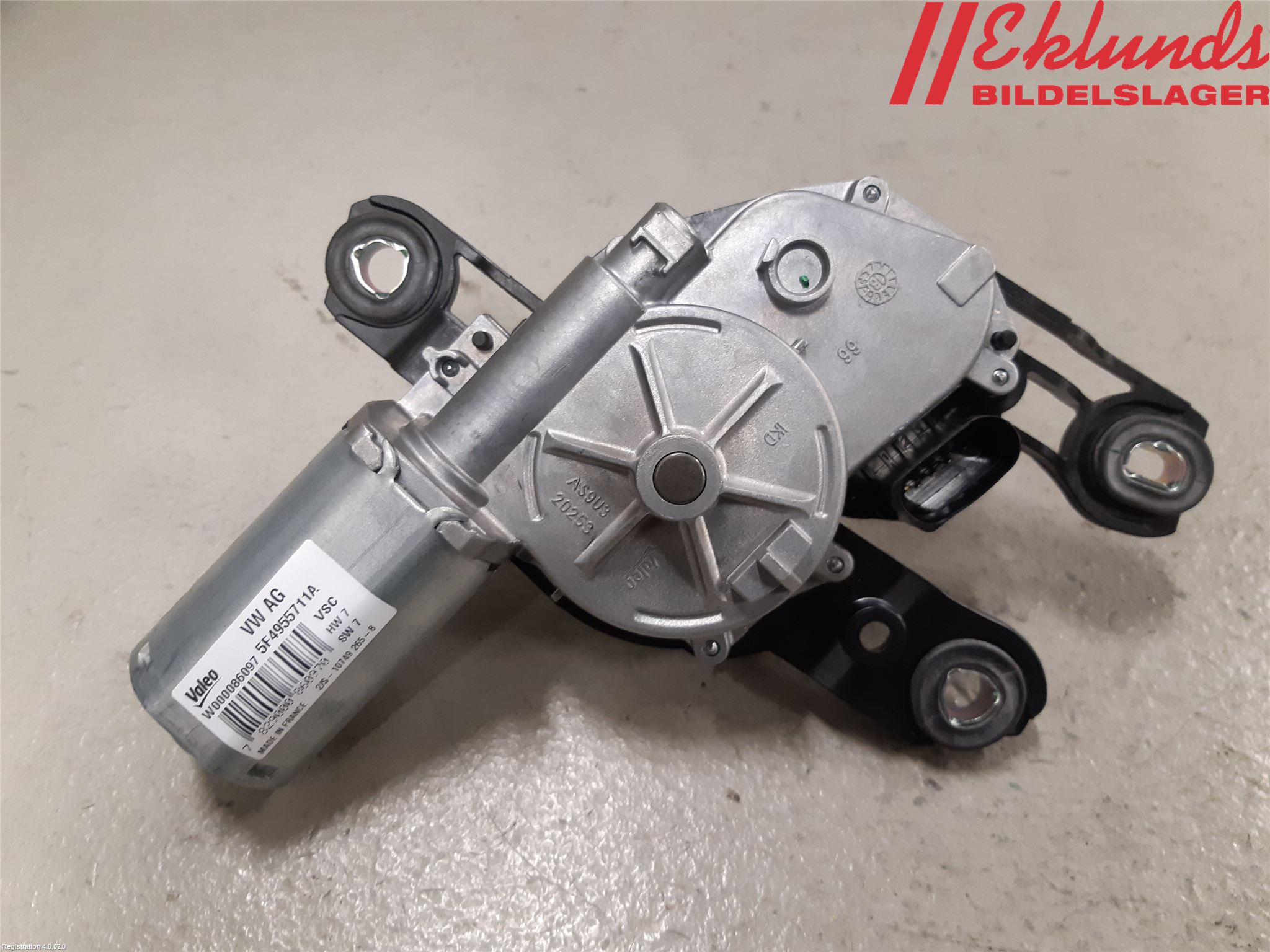 Skoda OCTAVIA (5E) 13-20 Torkarmotor Baklucka