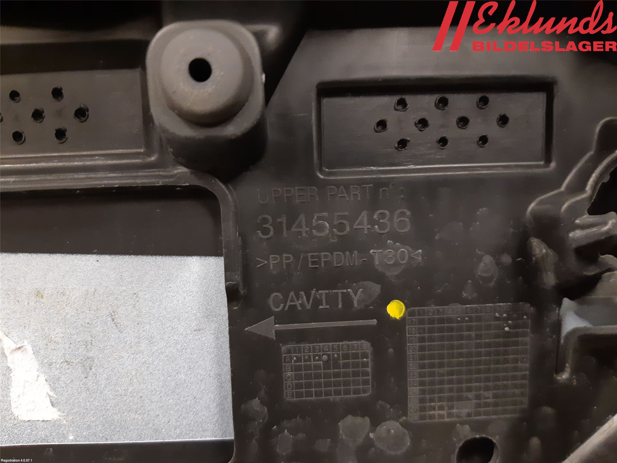 Volvo V60 19- Spoiler Baklucka