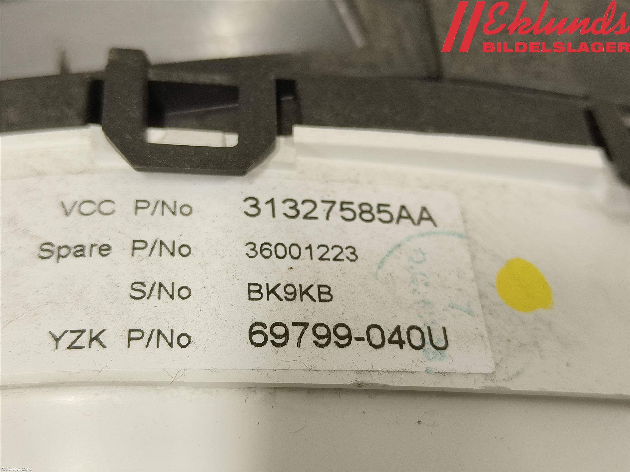 Volvo V70 08-13 Instrument Komb