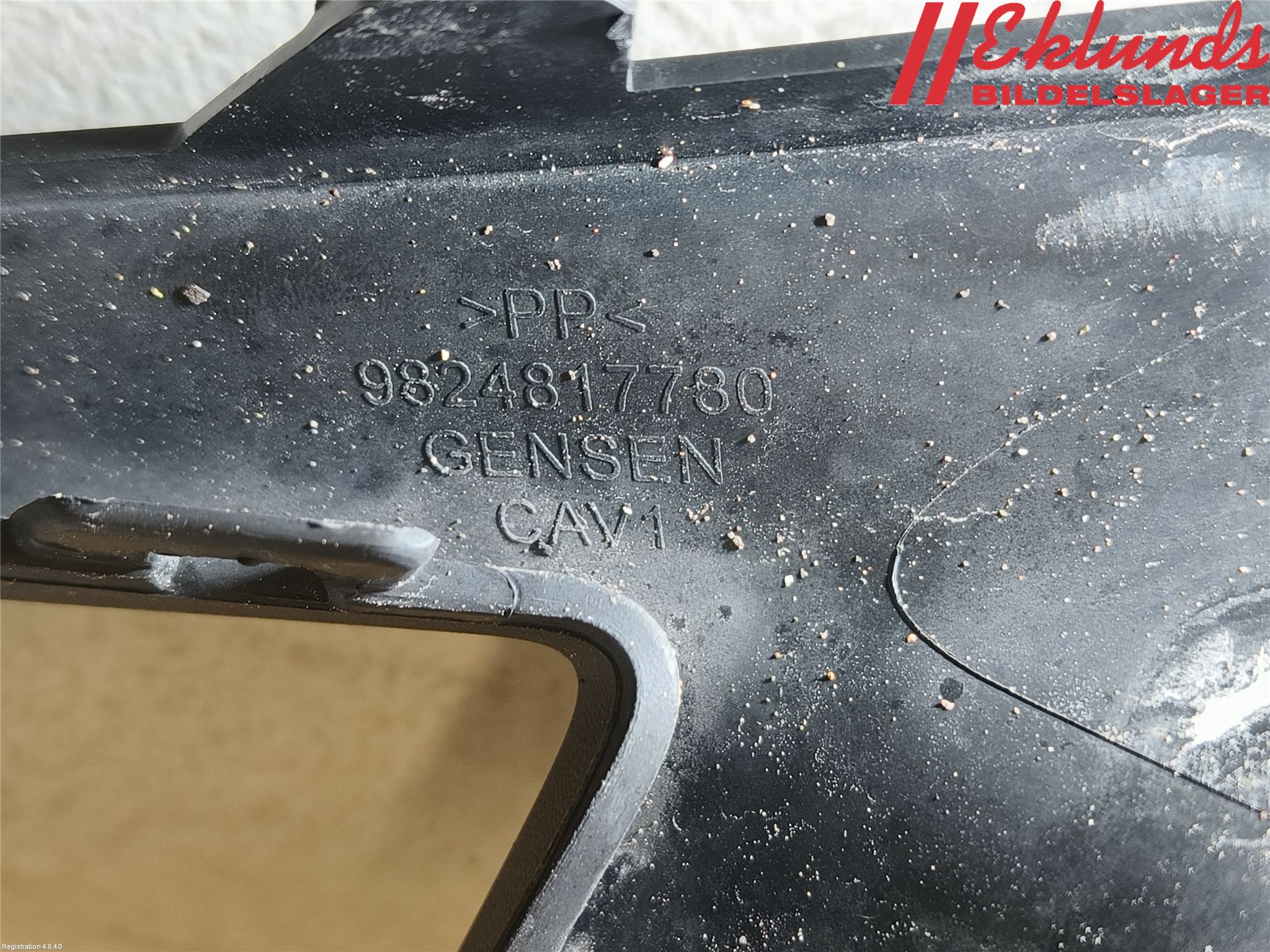 Peugeot 208/E-208 20- Stötfångarlist Fram