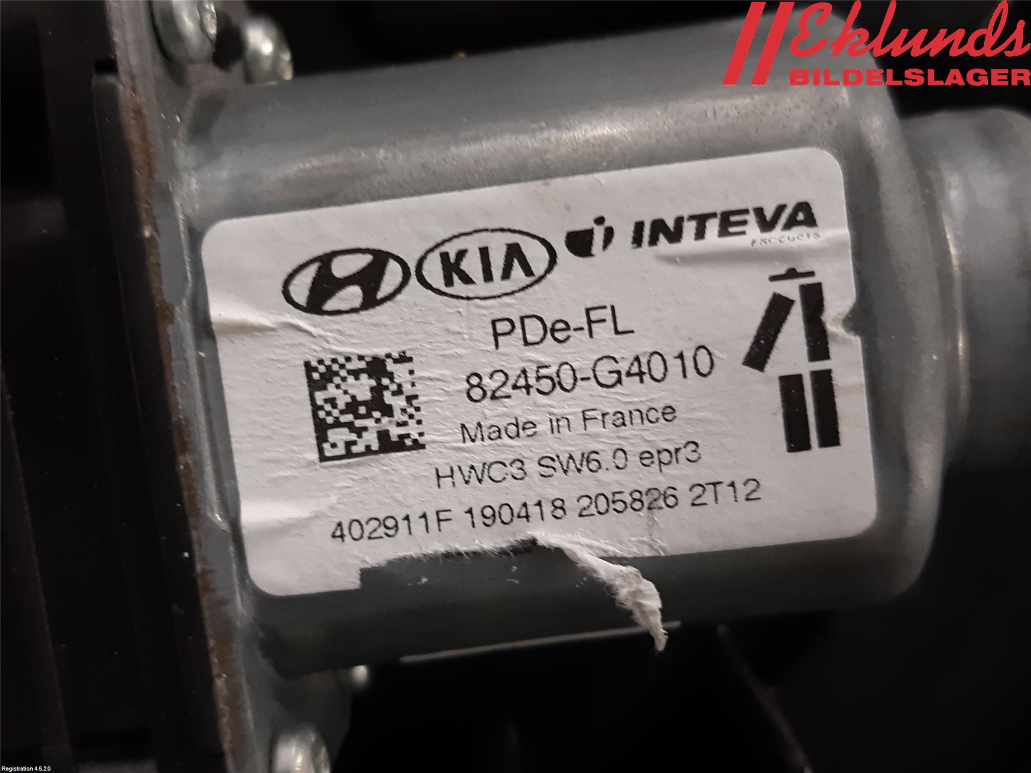 Hyundai i30 PD 17- Fönsterhiss El Kompl
