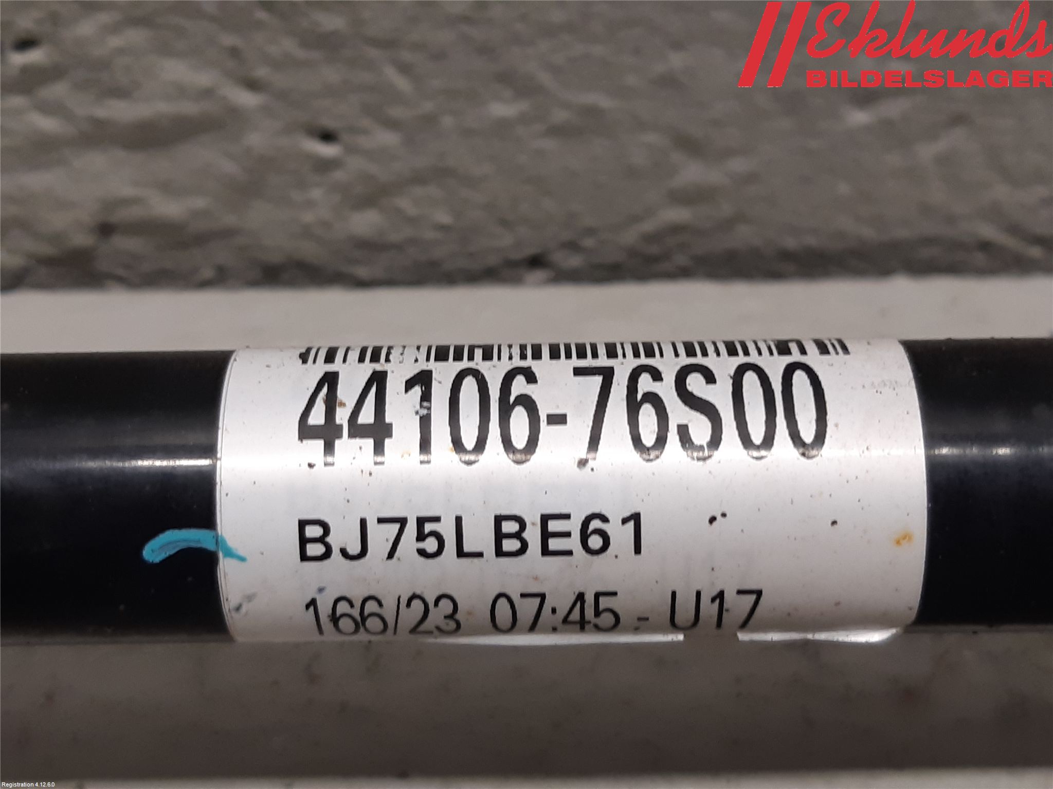 Suzuki VITARA 15- Drivaxel Bak Vänster