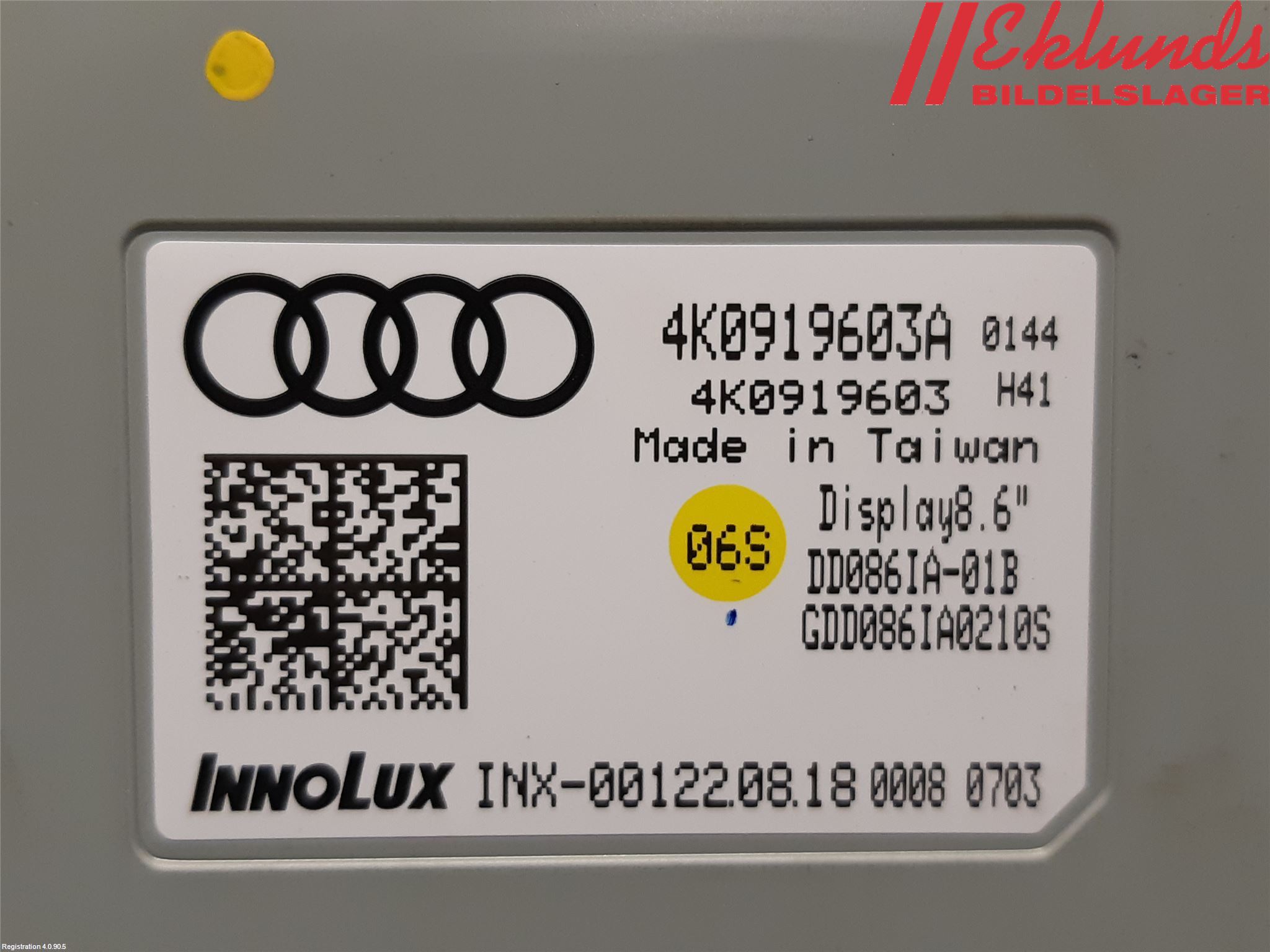 Audi A6 F2/C8 19- Multifunktionsdisplay