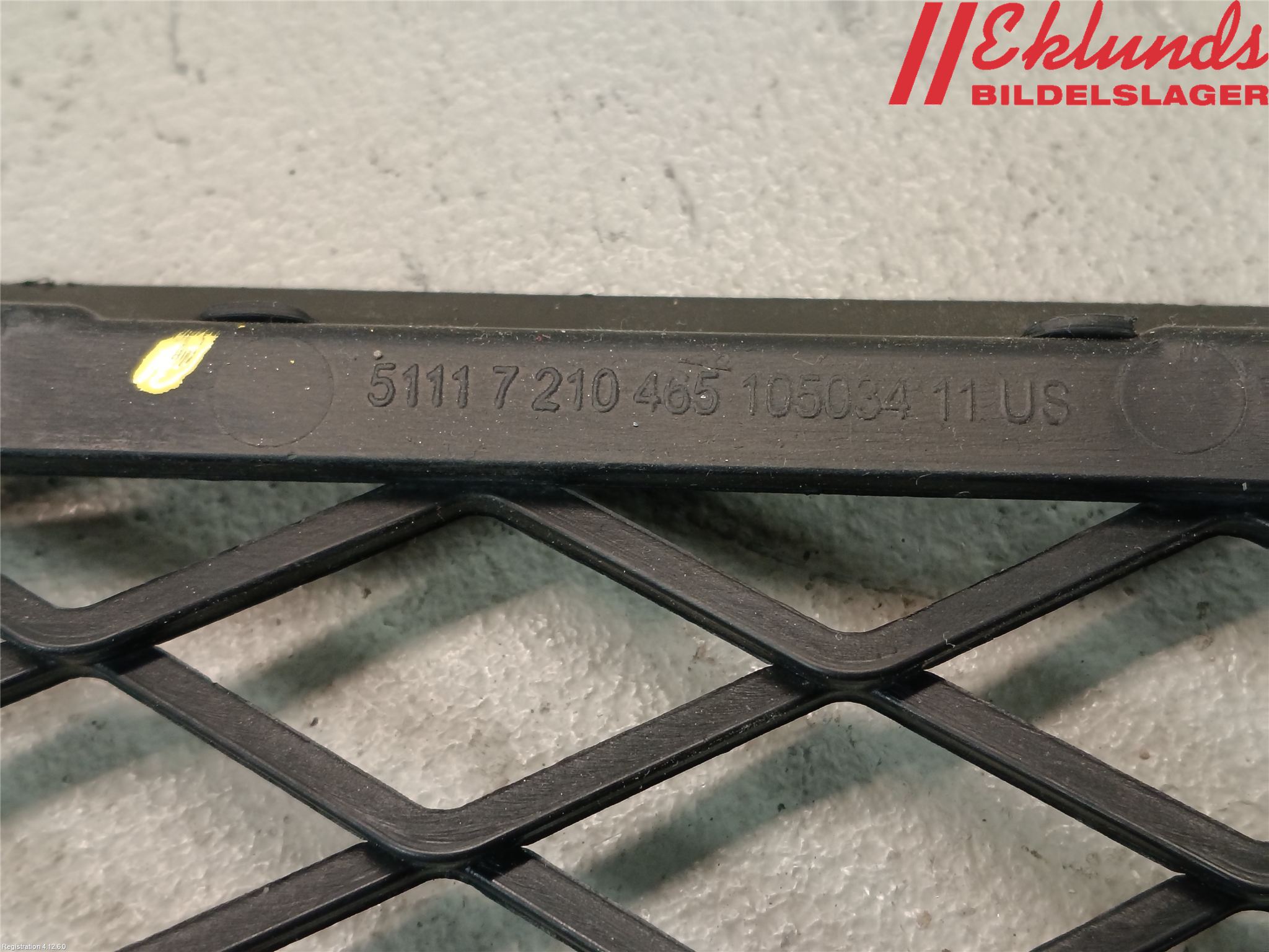 BMW X3 F25 10-17 Stöt Utfyllnad-List-Grill