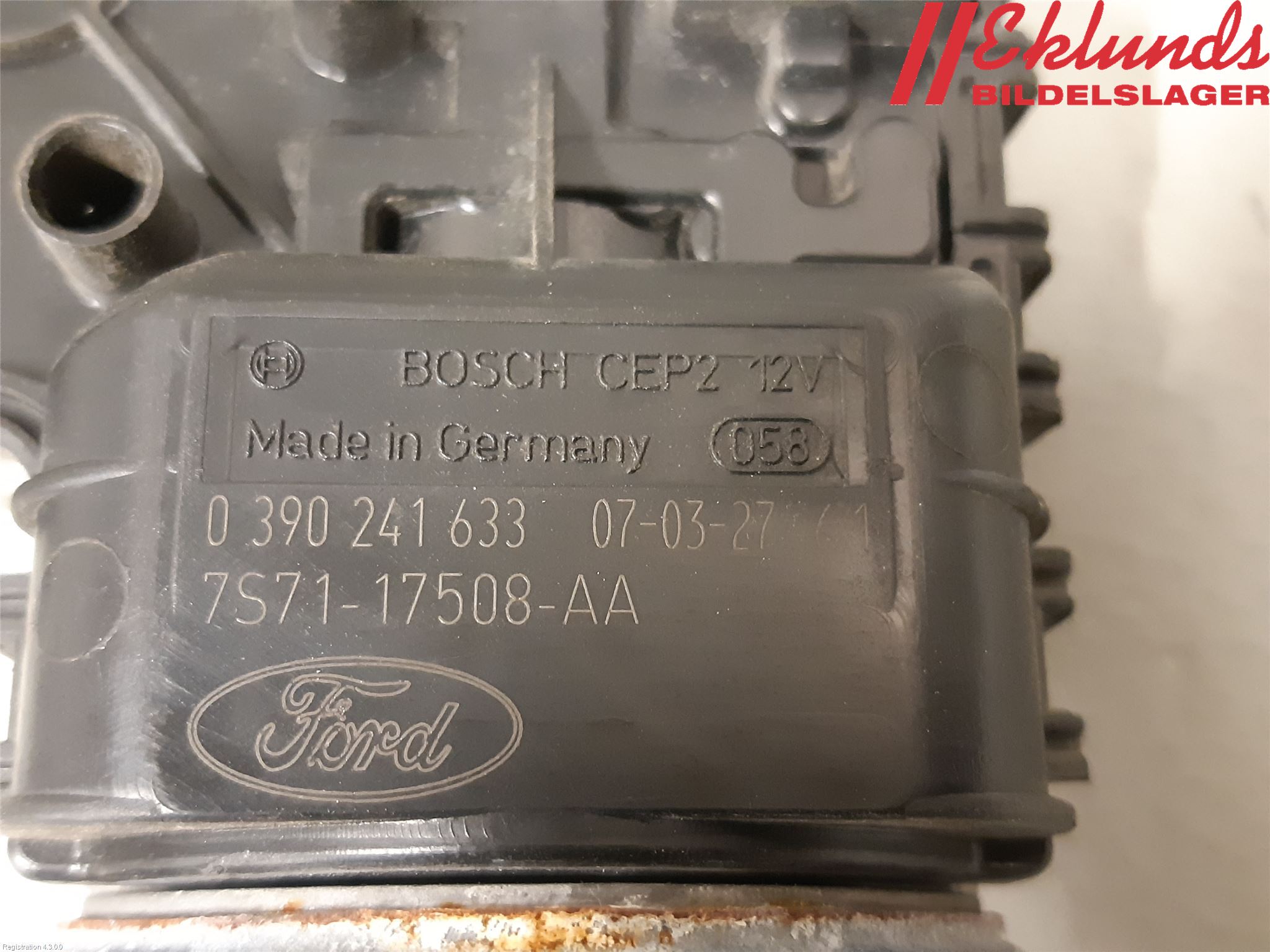 Ford MONDEO 07-15 Torkarmotor Vindruta