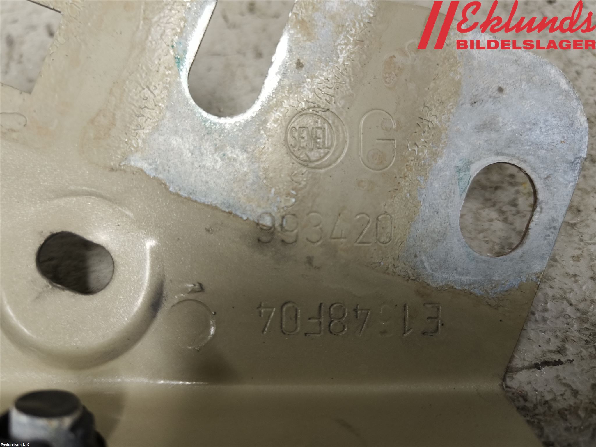 Peugeot EXPERT 15-16 Frontplåt