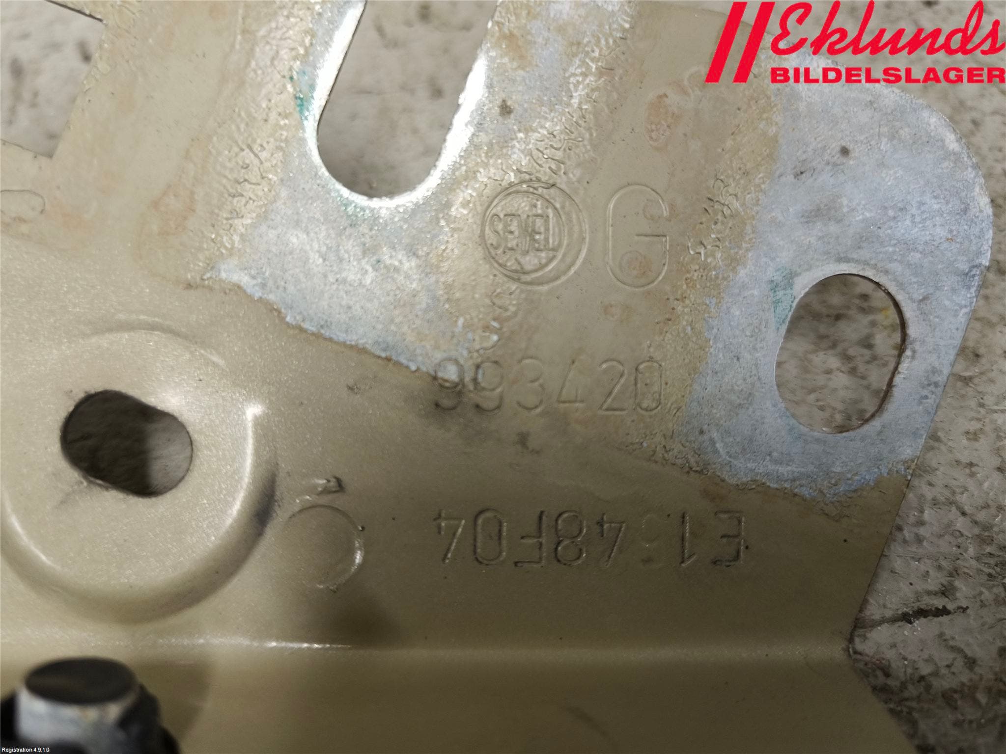 Peugeot EXPERT 15-16 Frontplåt