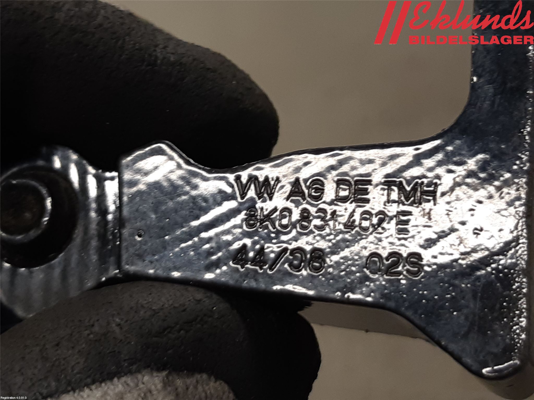 Audi A4/S4 08-11 Dörrgångjärn