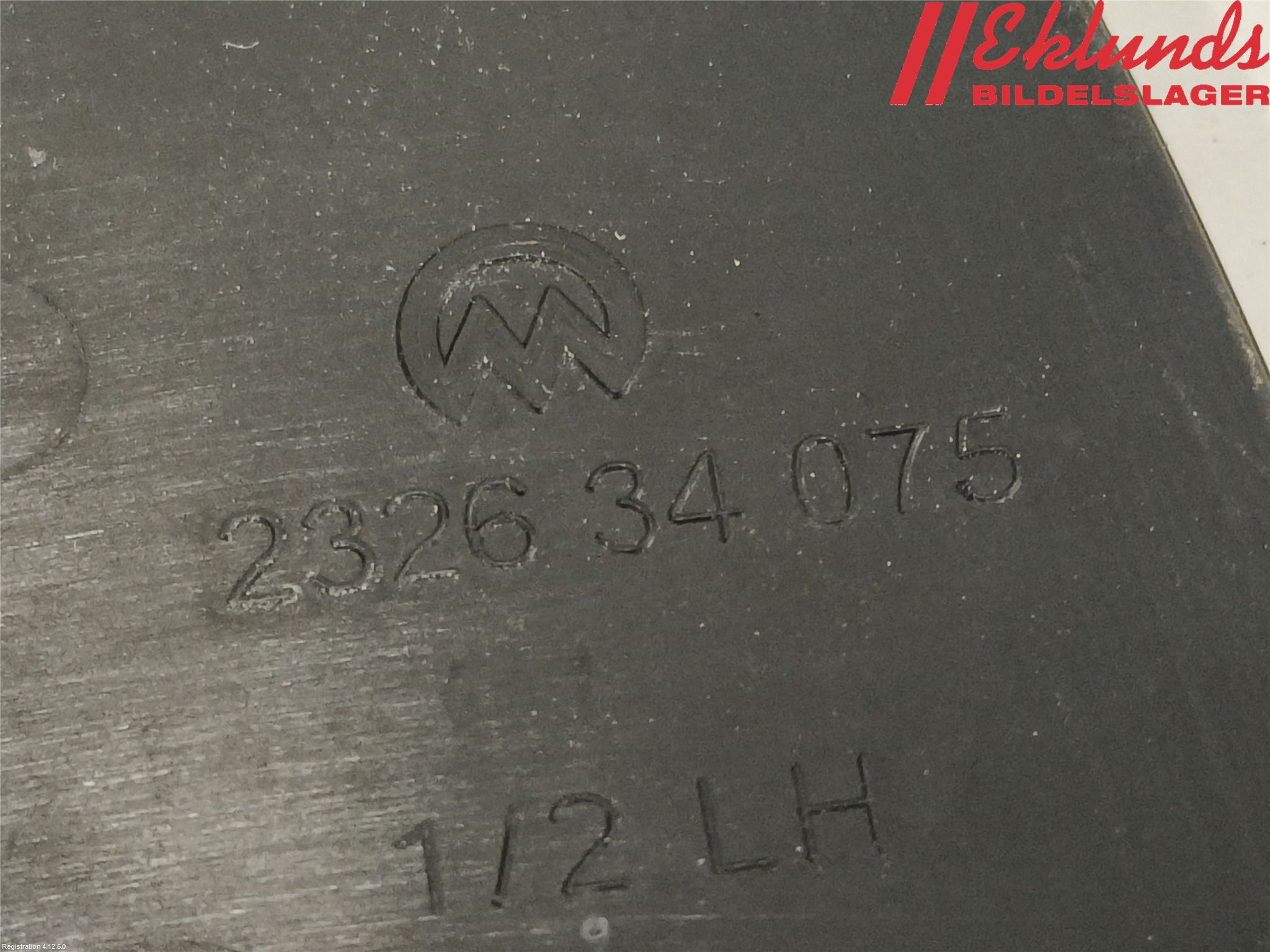 BMW X1 E84 10-15 Spegelglas Vä