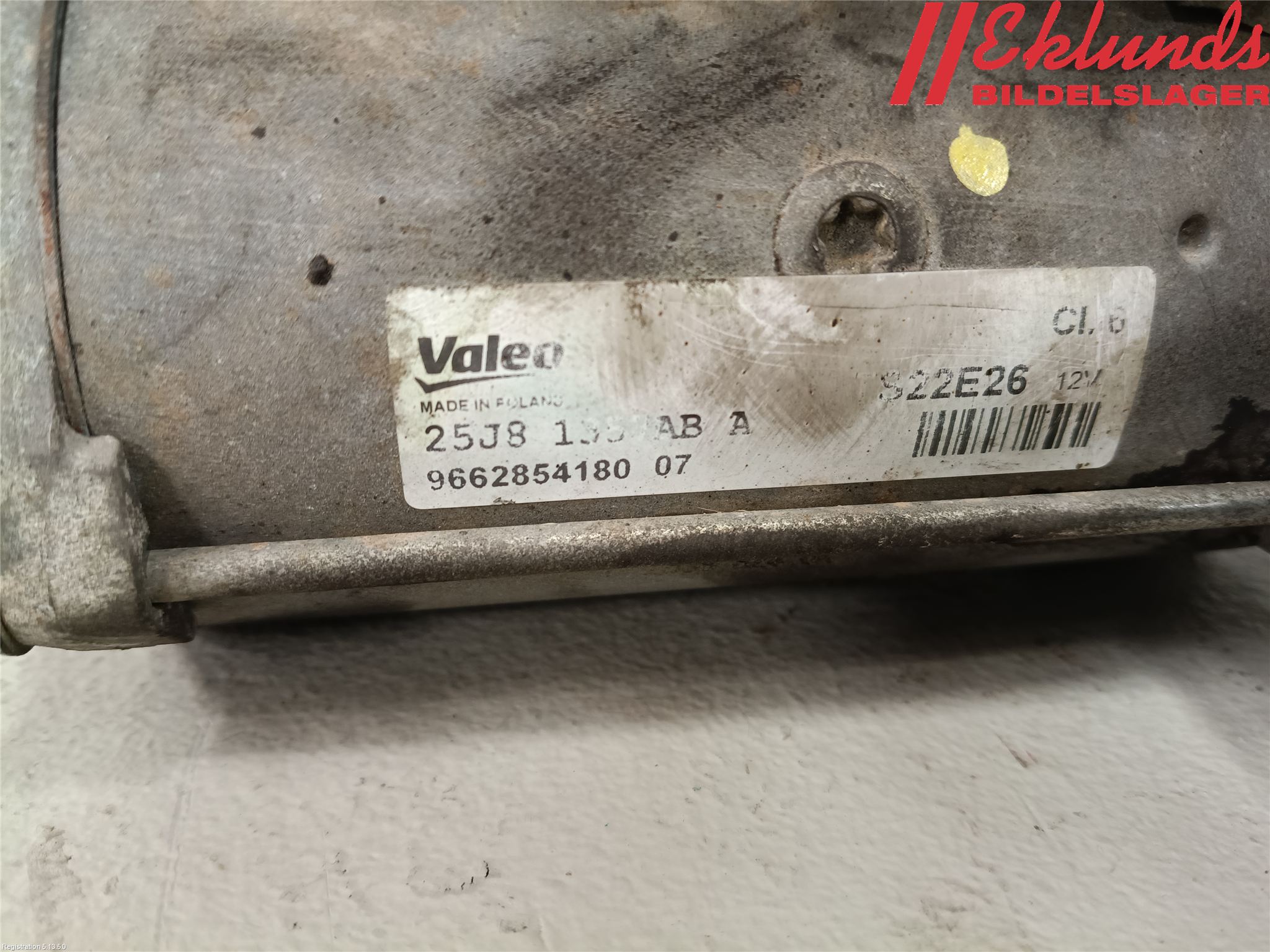 Peugeot PARTNER/E-PARTNER 19- Startmotor Diesel