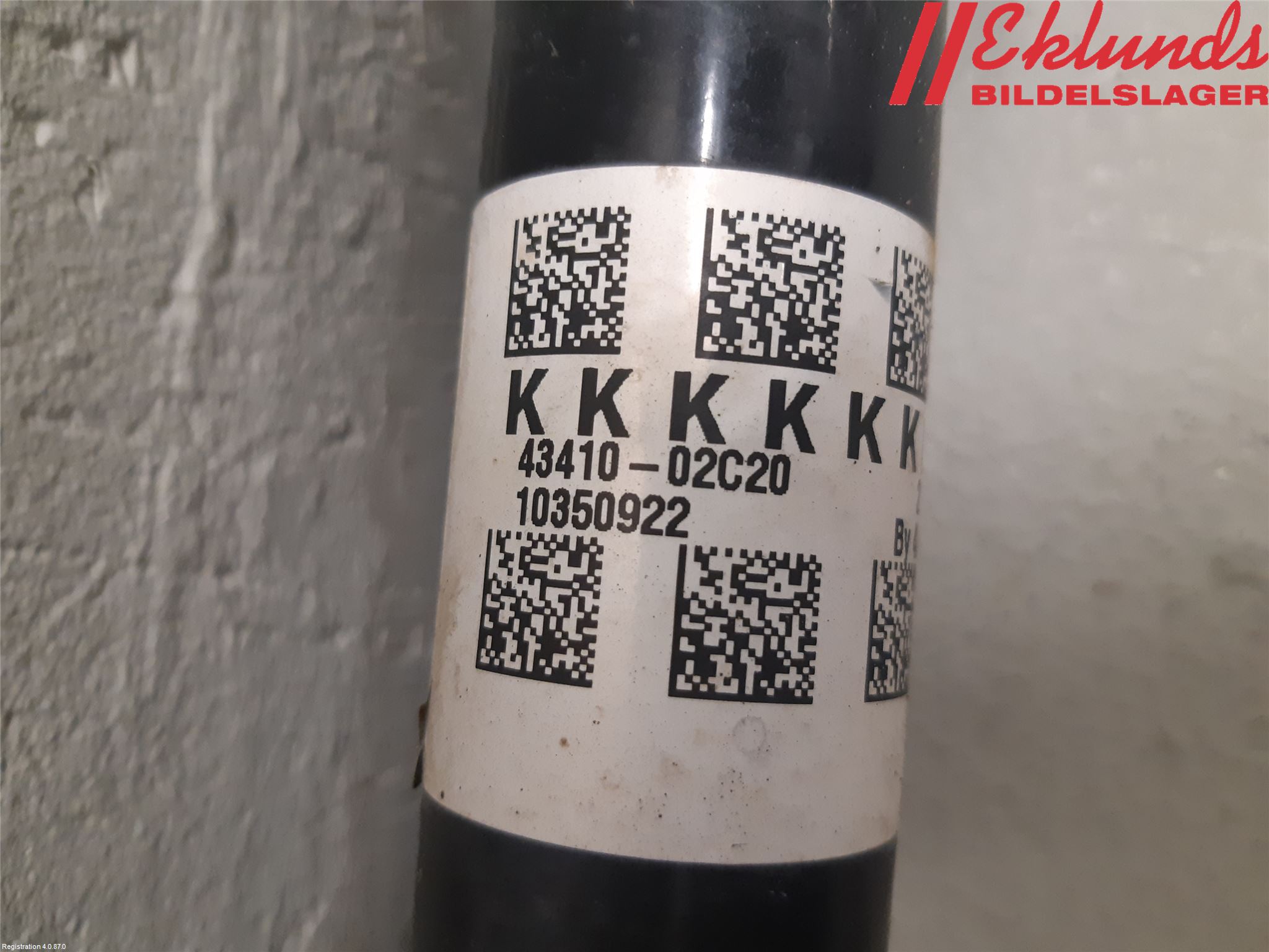 Toyota COROLLA 19- Drivaxel Fram Höger