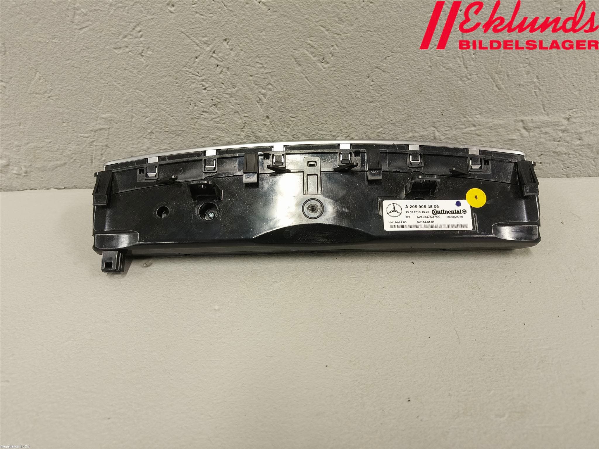 MB GLC-KLASS (X253/C253) 15-22 Ac Styrenhet Ac Manöveren