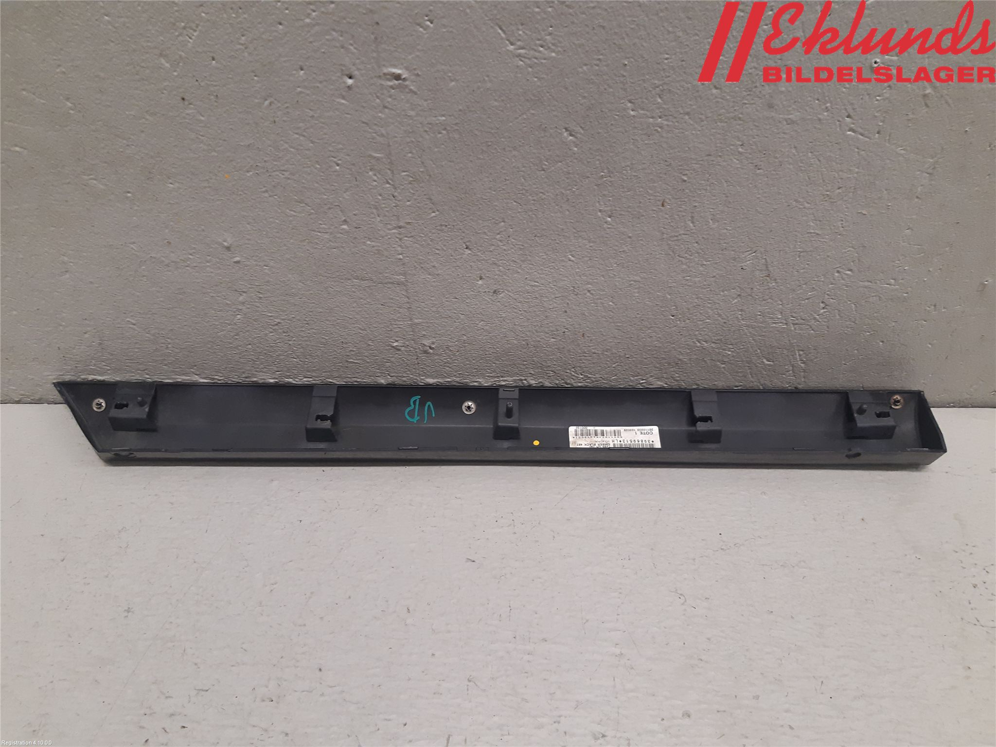 Volvo S80 07-13 Dörr Dekorlist Bak Vä