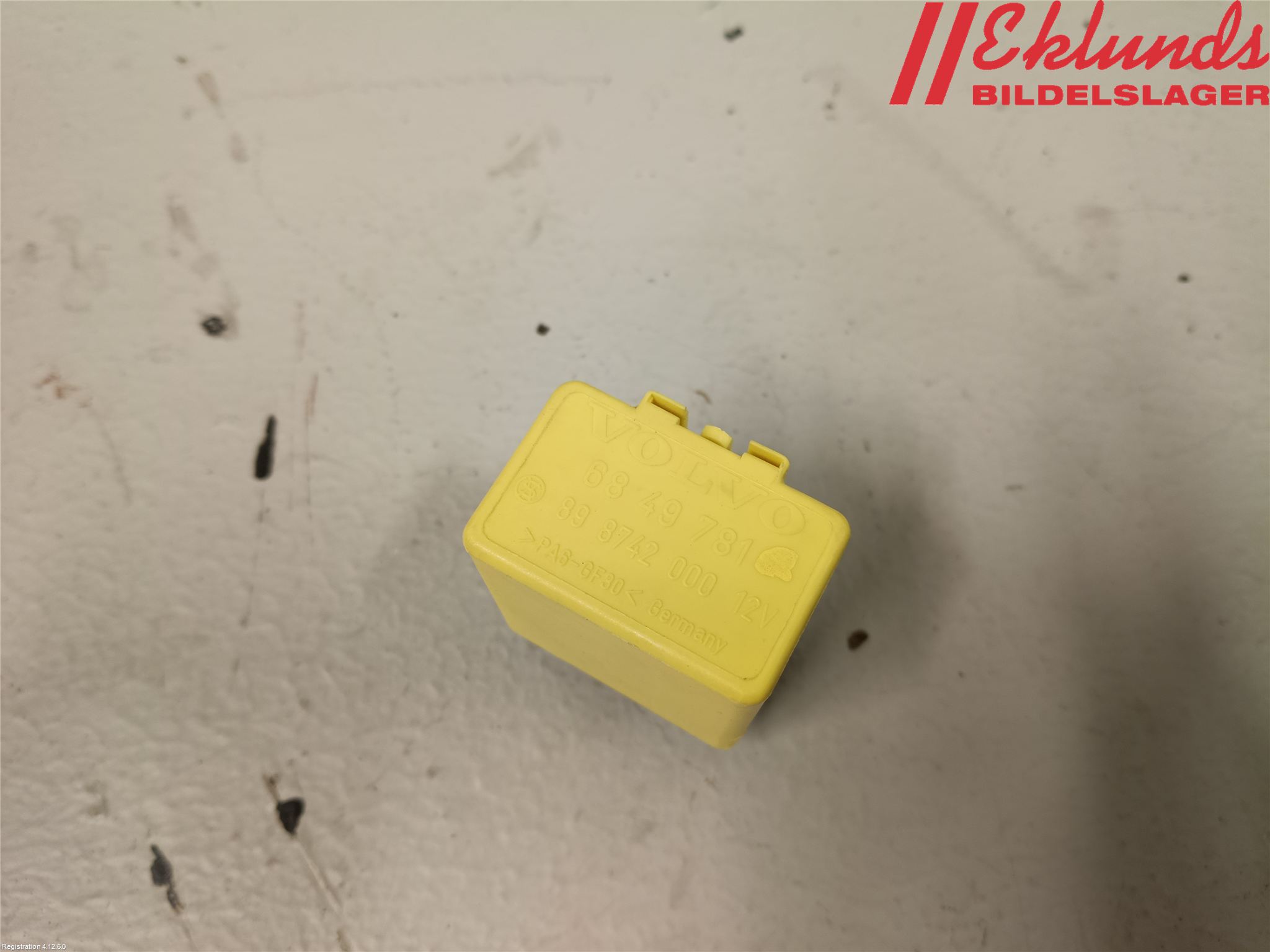 Volvo 940 91-98 Relä Torkarmotor