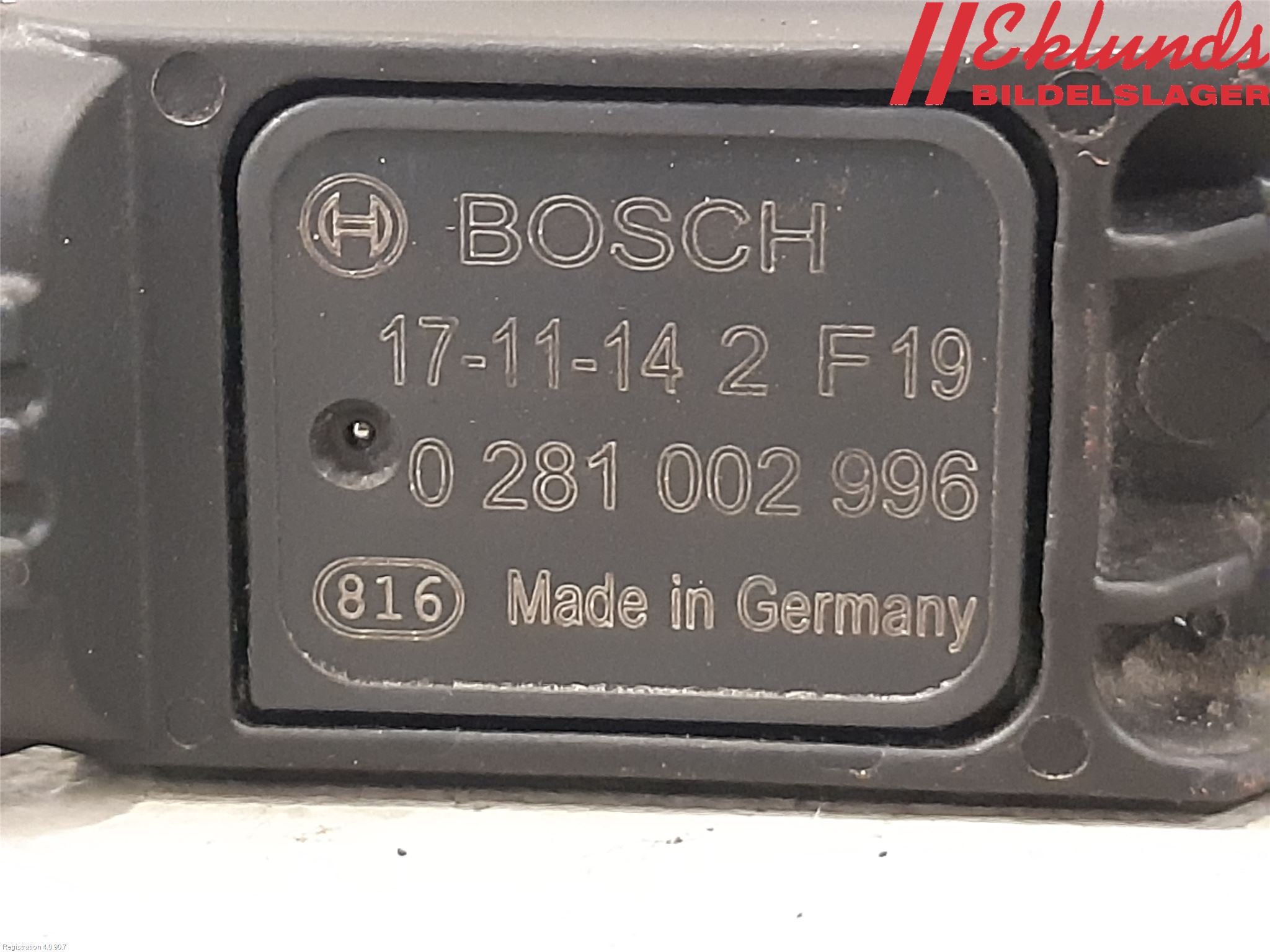 Alfa GIULIA Injmappsensor