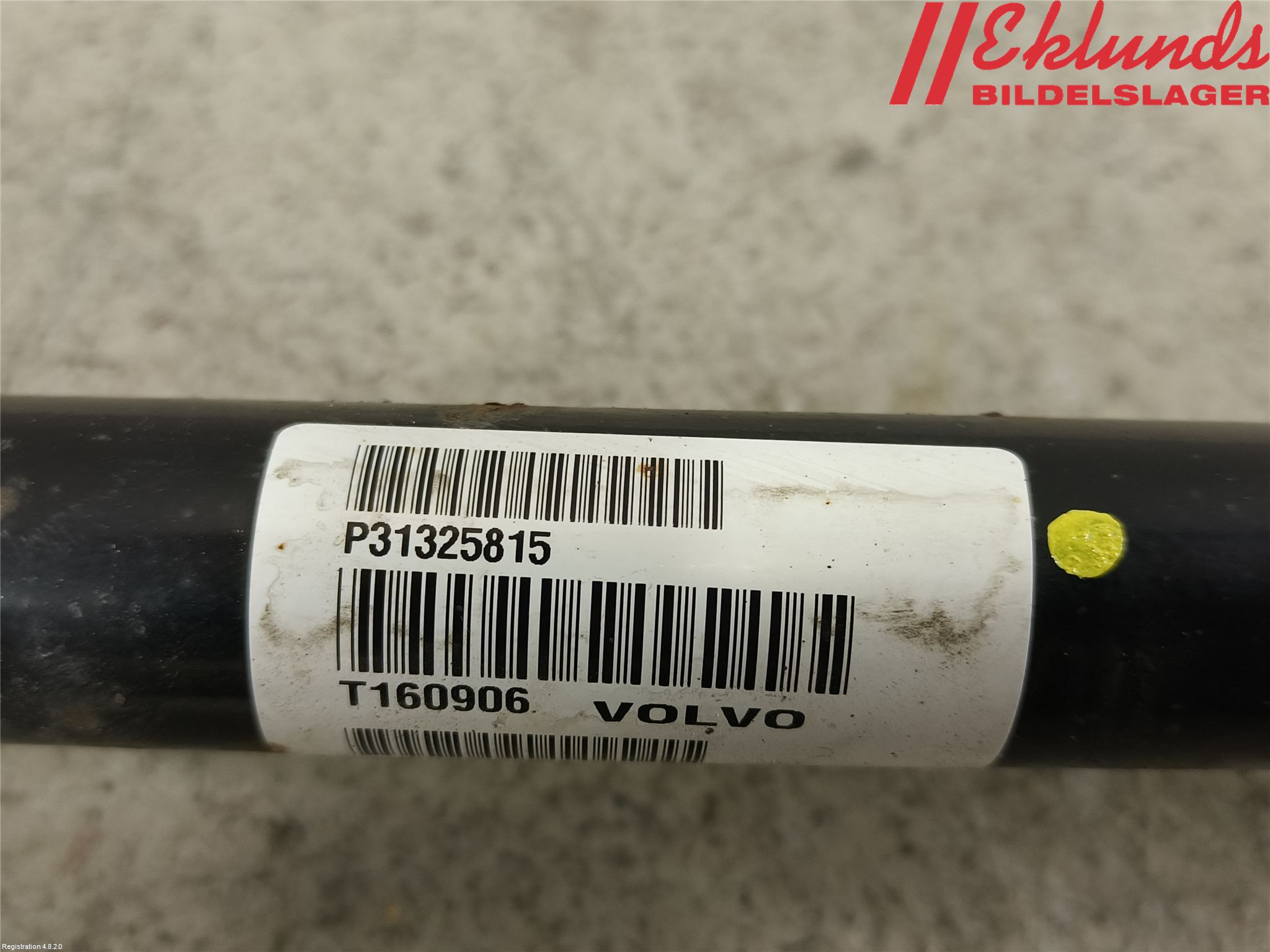 Volvo XC90/RECHARGE 16- Drivaxel Bak Vänster