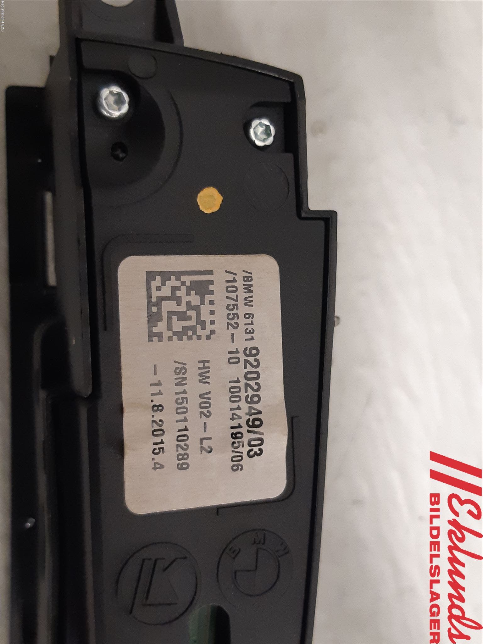 BMW 5 F10/F11/F18 09-17 Strömställare Multifunktion
