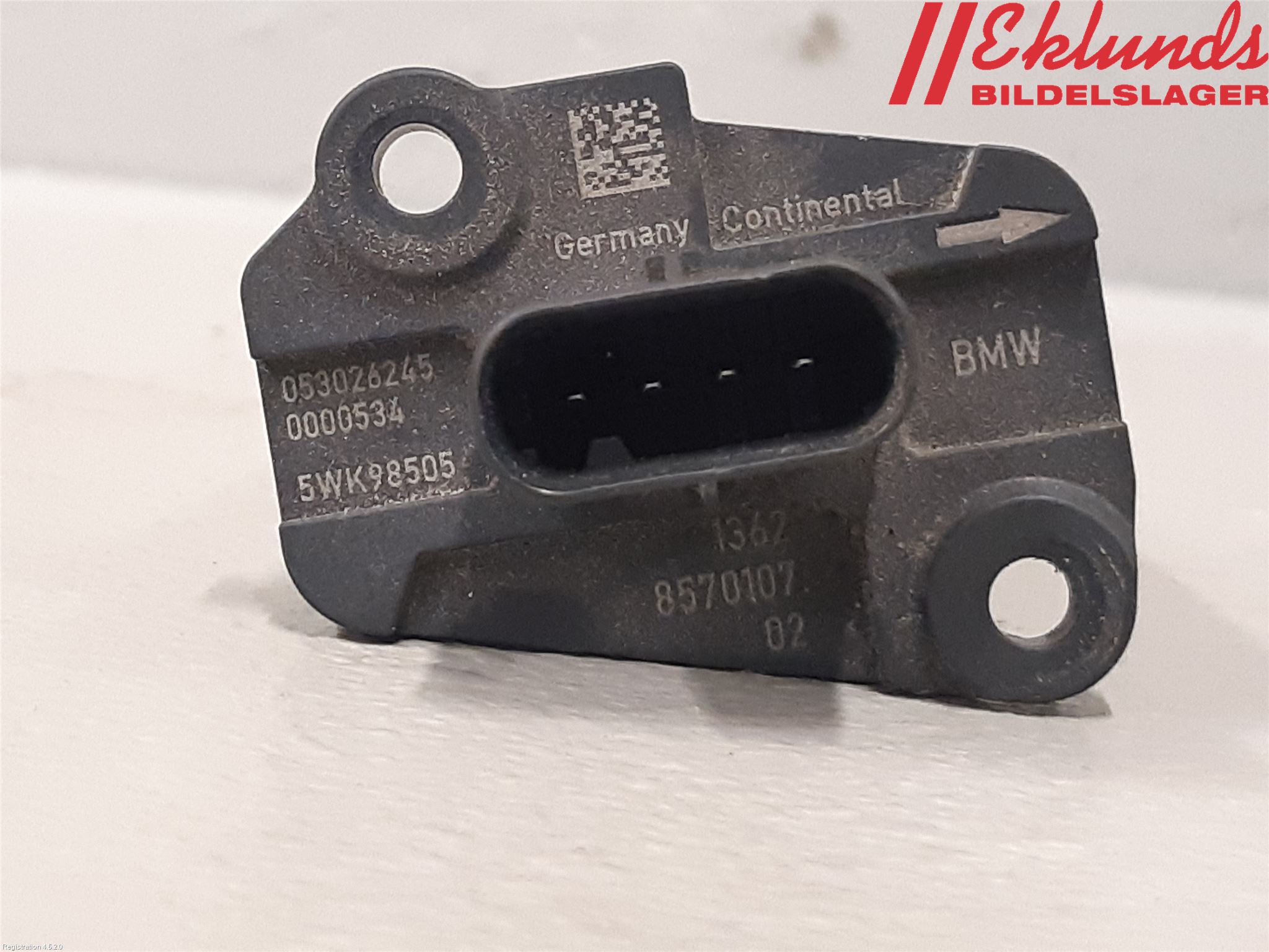 BMW 5 F10/F11/F18 09-17 Injluftmassamätare