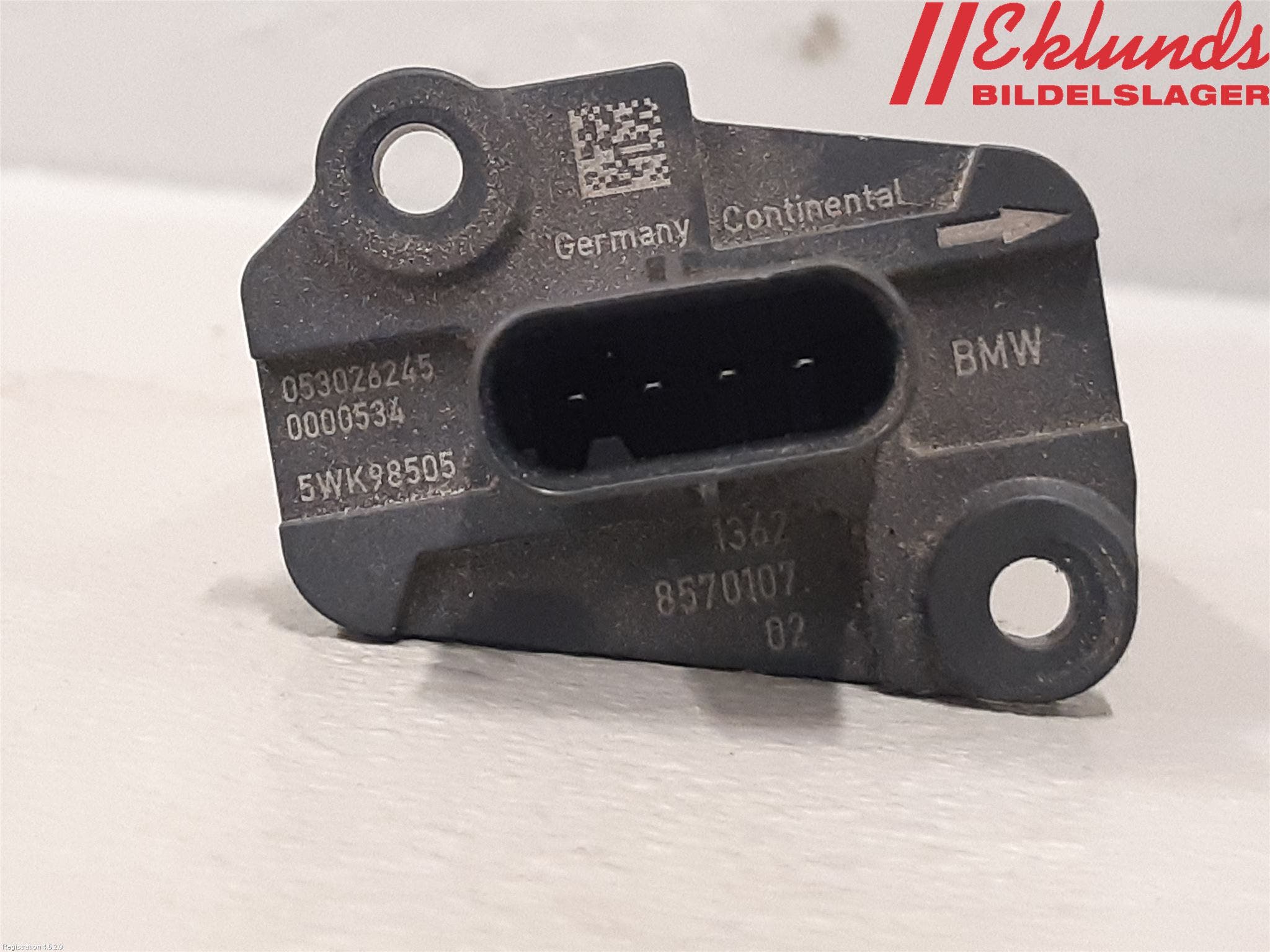 BMW 5 F10/F11/F18 09-17 Injluftmassamätare