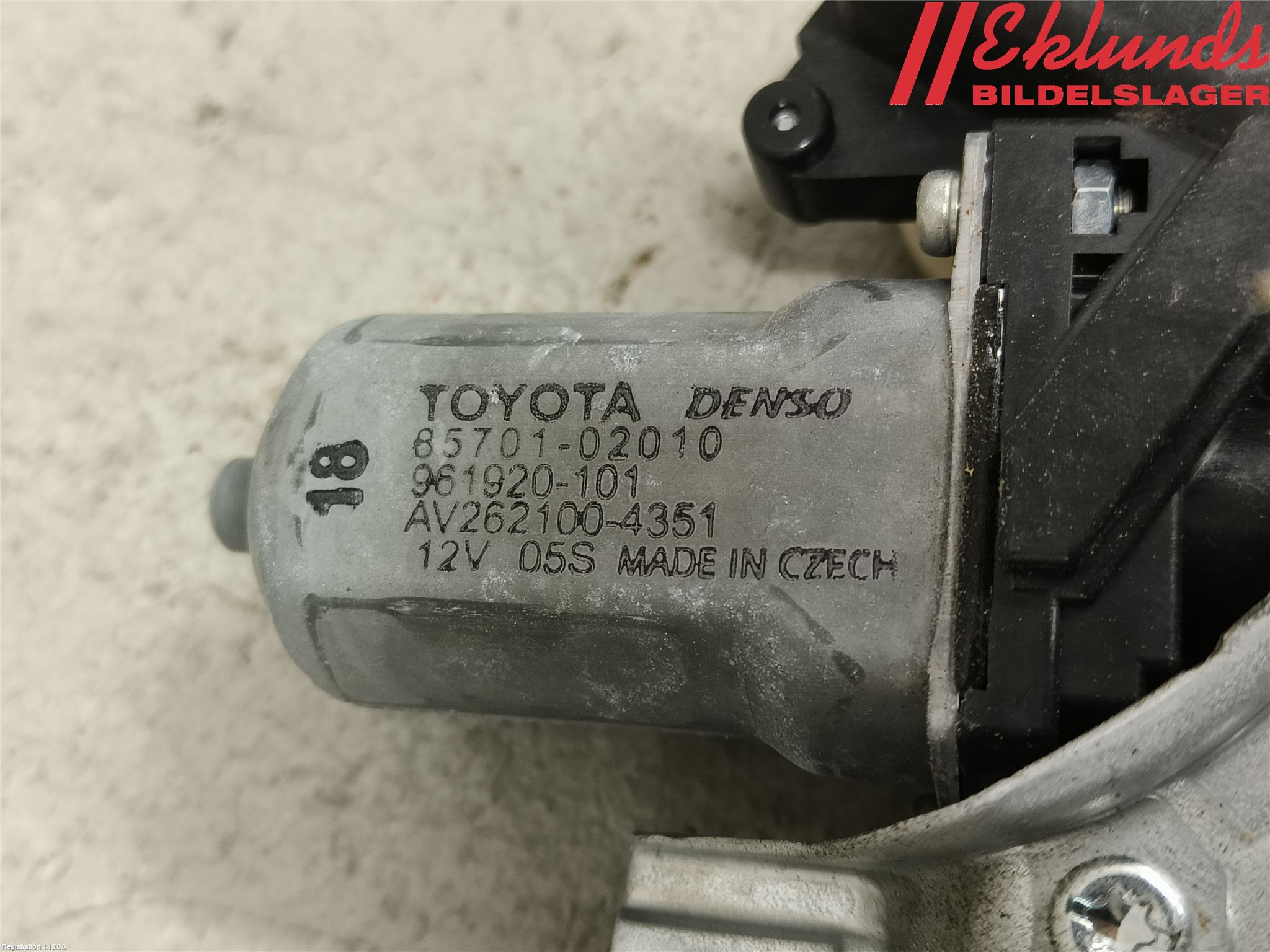 Toyota AURIS 13-19 Fönsterhiss El Kompl